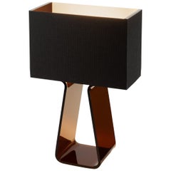 Lampe de bureau Tubetop 14 en charbon de bois par Pablo Designs