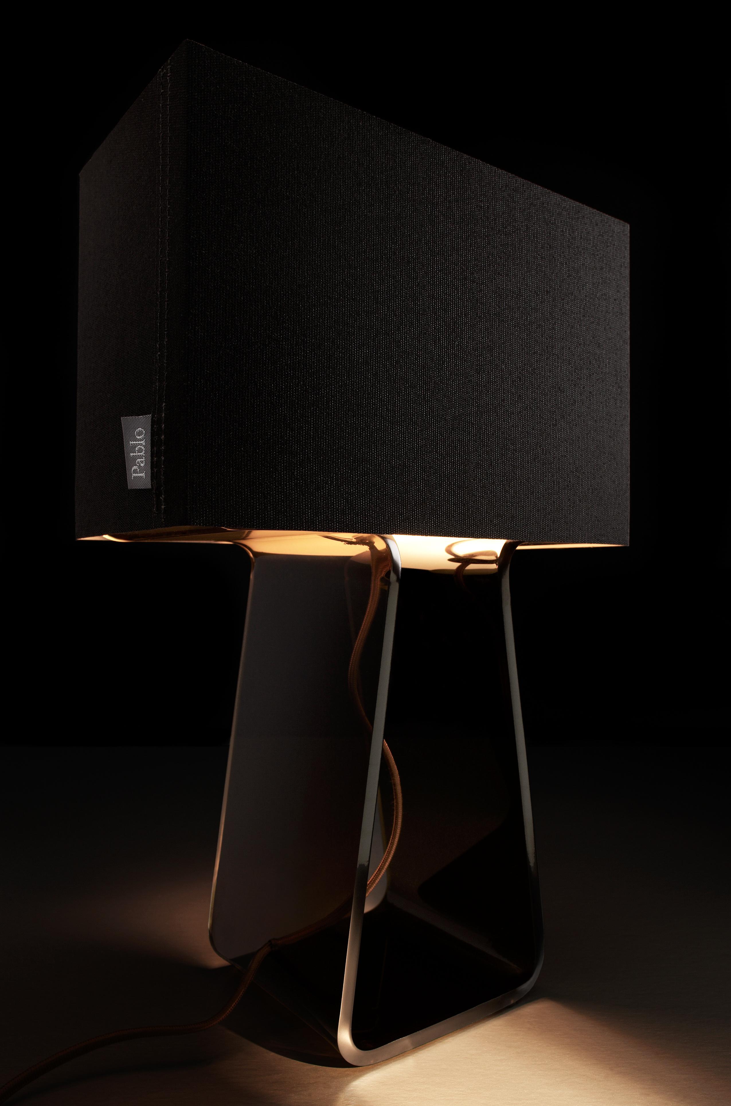 Tubetop 60 Stehlampe in Holzkohle von Pablo Designs (Moderne) im Angebot