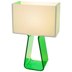 Tubetop Table Lamp in Bright Green by Pablo Designs