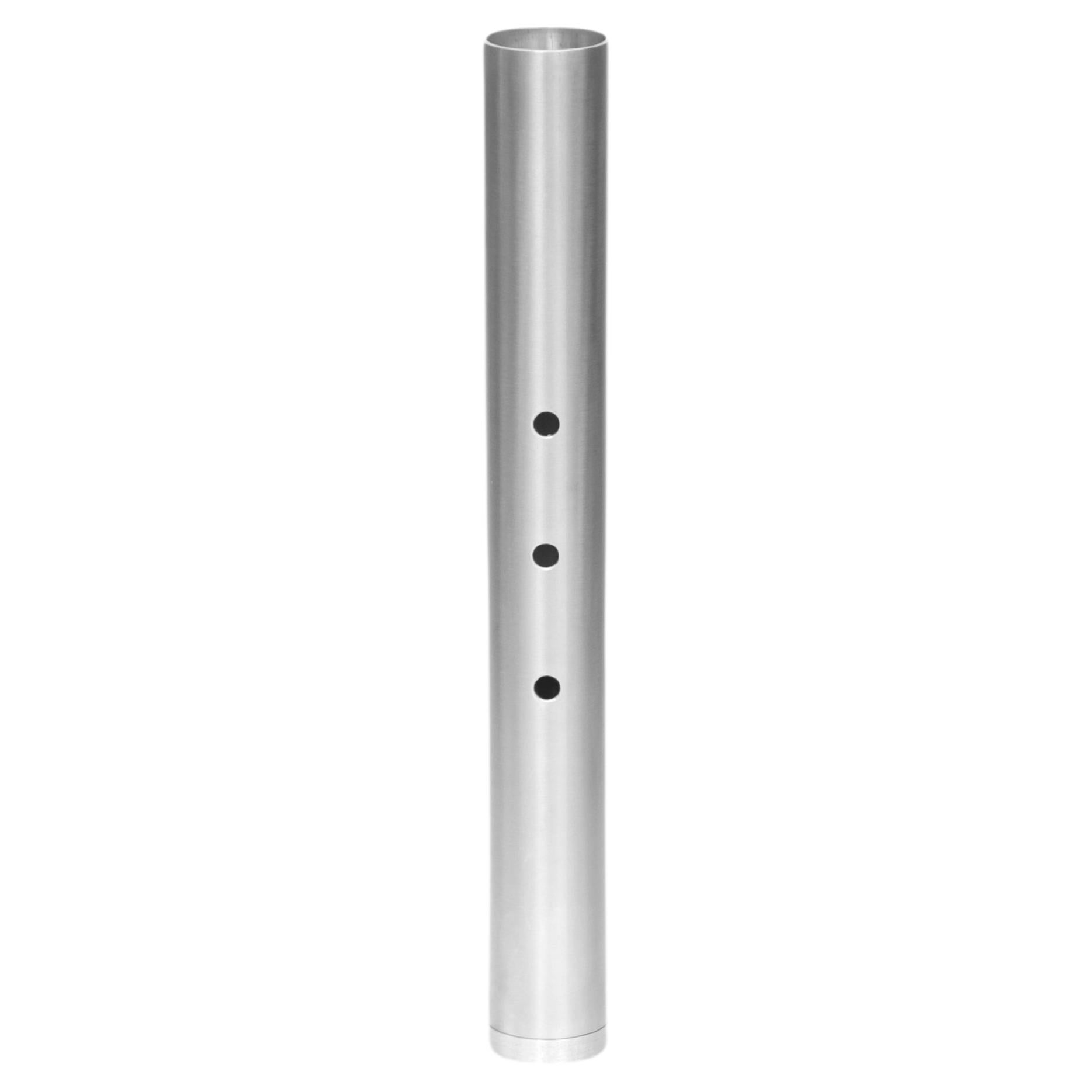 Tubino 002 Minimal Aluminium Flower Vase For Sale