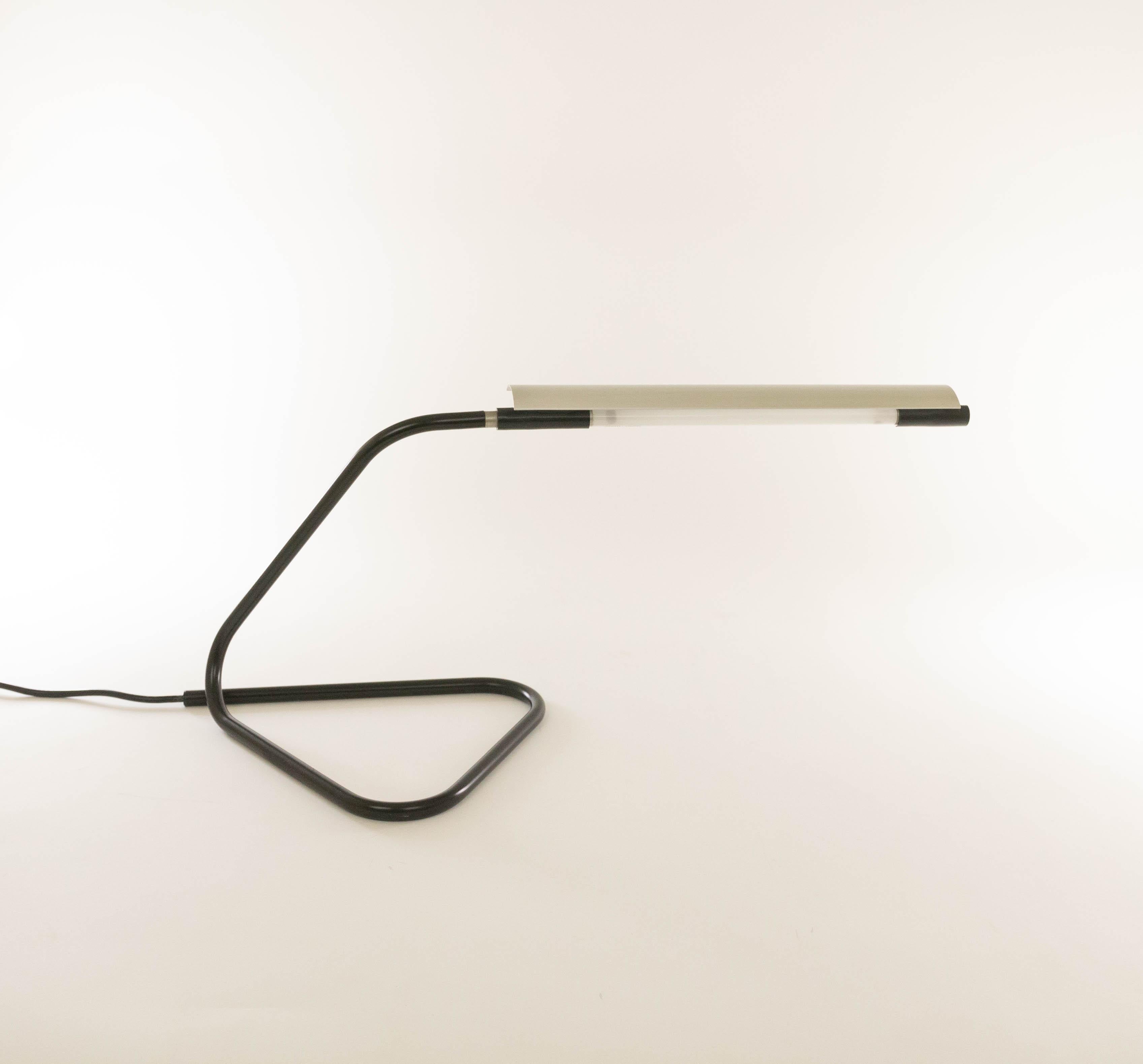 Mid-Century Modern Lampe de table Tubino par Achille & Pier Giacomo Castiglioni pour Flos, 1970 en vente