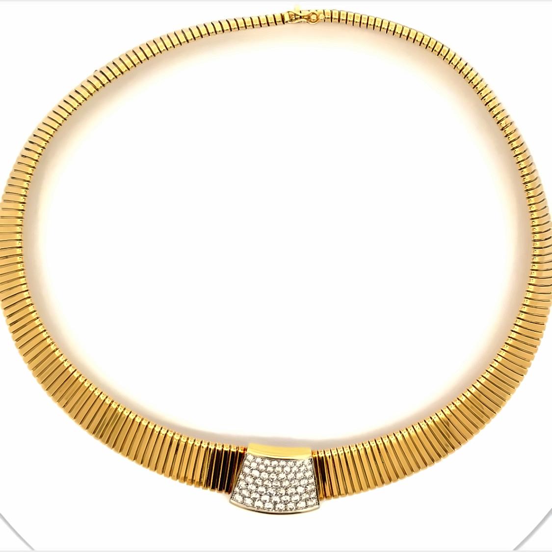 Tubogas Diamond Necklace 1