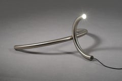 “Tubs i Llums #07” Stainless Steel Floor Lamp by Max Enrich. Contemporary Design