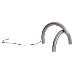 Tubs i Llums #08 by Max Enrich, Stainless Steel Floor Lamp
