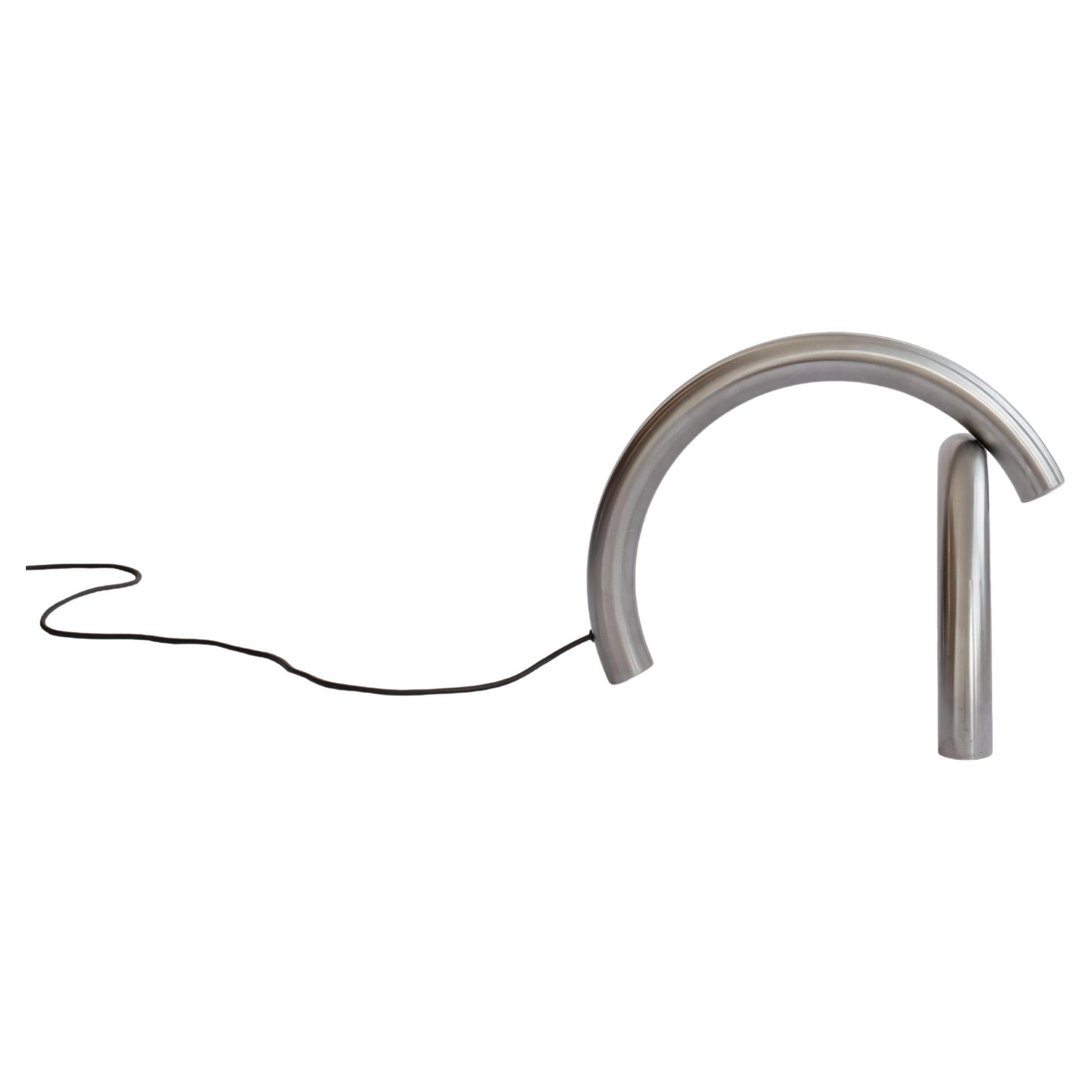 Tubs i Llums 08 by Max Enrich – Contemporary Stainless Steel Floor Lamp