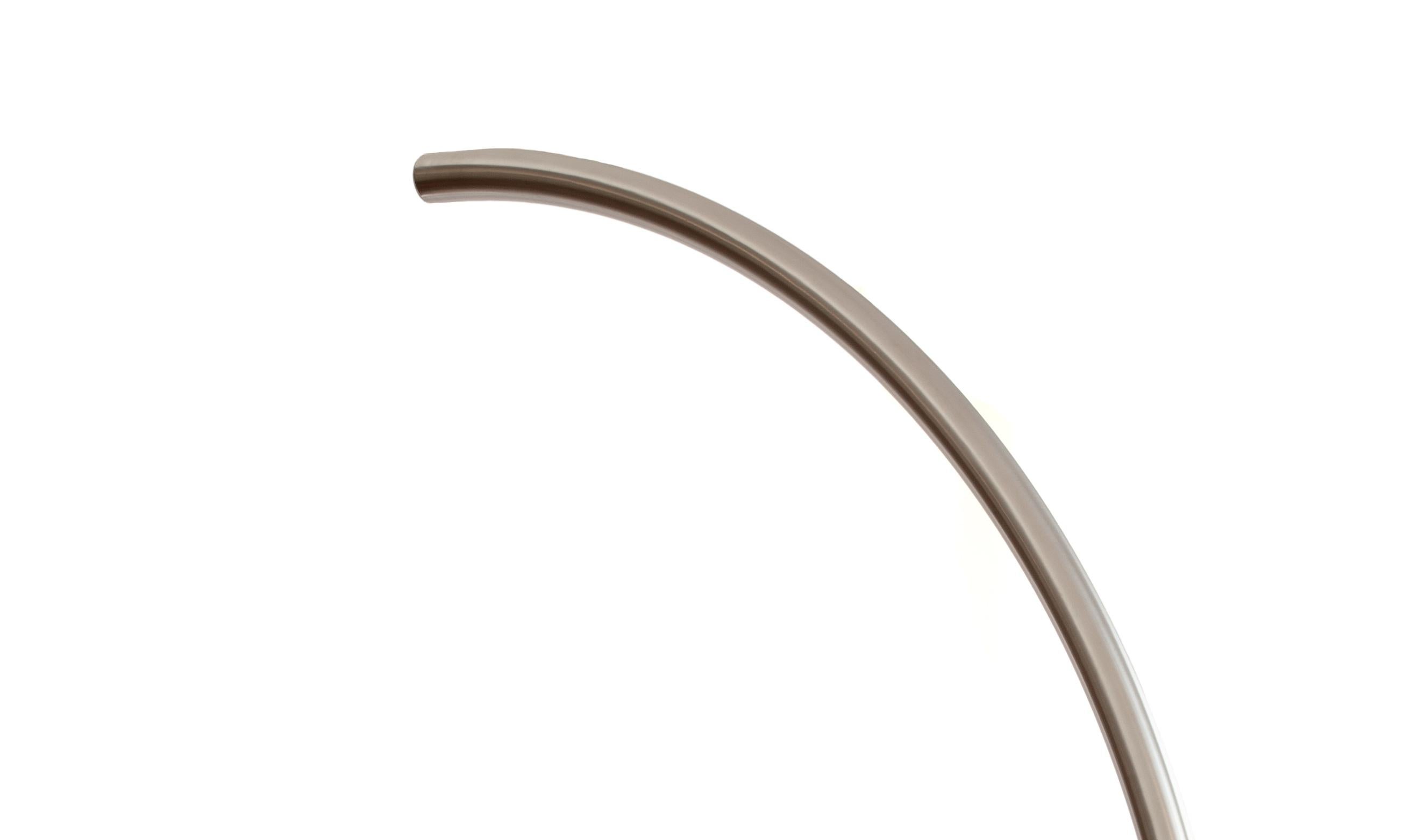 Sculptural Contemporary Floor Lamp in Steel by Max Enrich – Limited Edition ONE For Sale 3