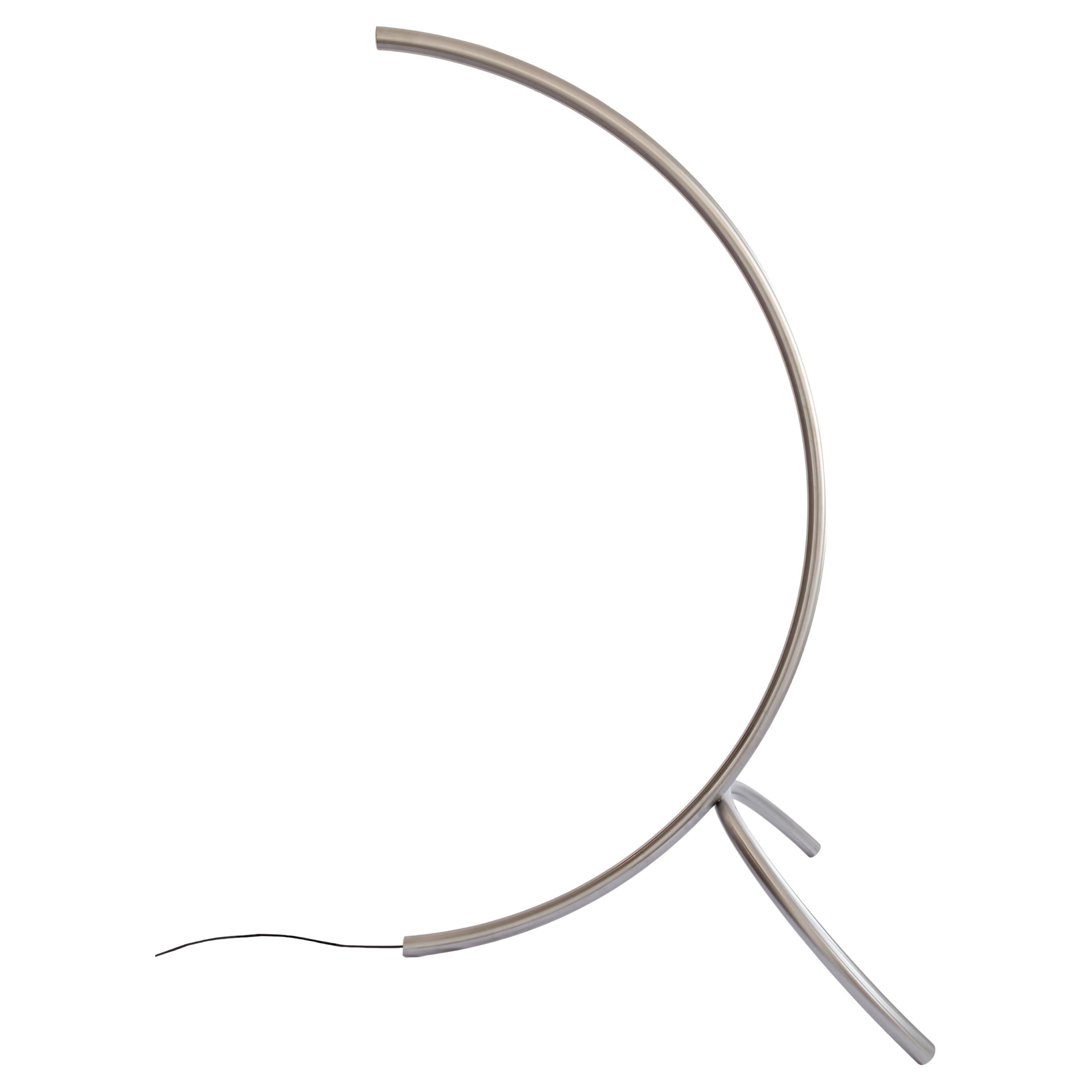 Sculptural Contemporary Floor Lamp in Steel by Max Enrich – Limited Edition ONE