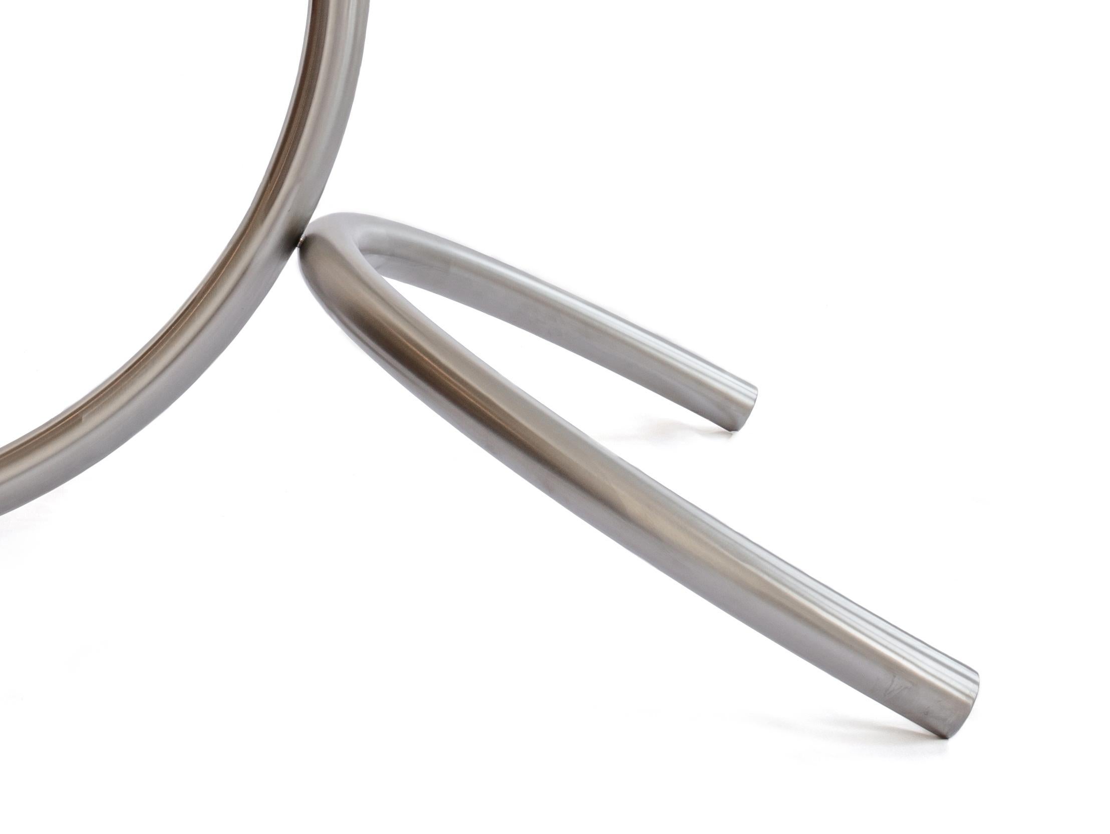 Stainless Steel Tubs i Llums #5 by Max Enrich, Floor Lamp For Sale