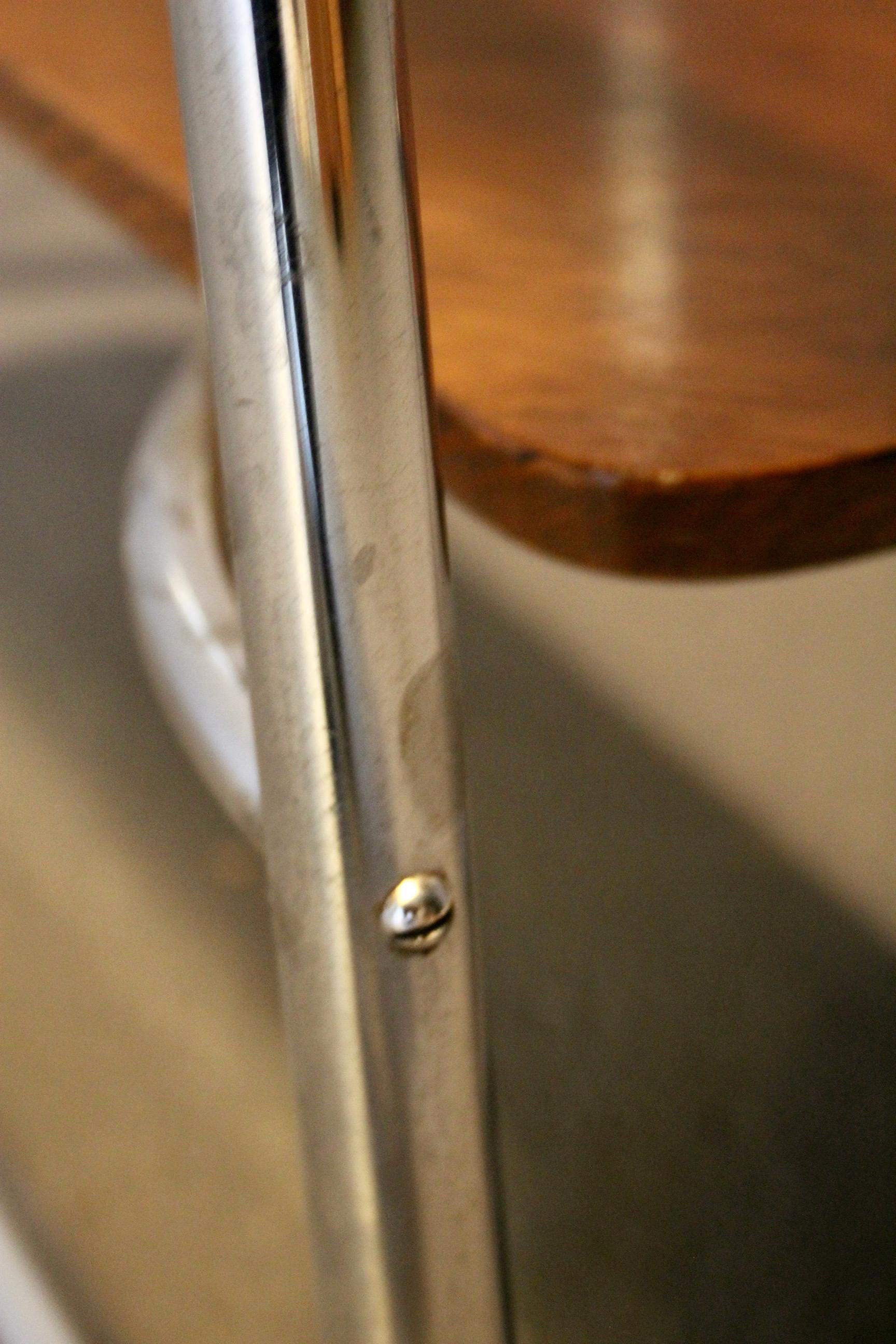 Table à thé en tube et Wood Wood en vente 3