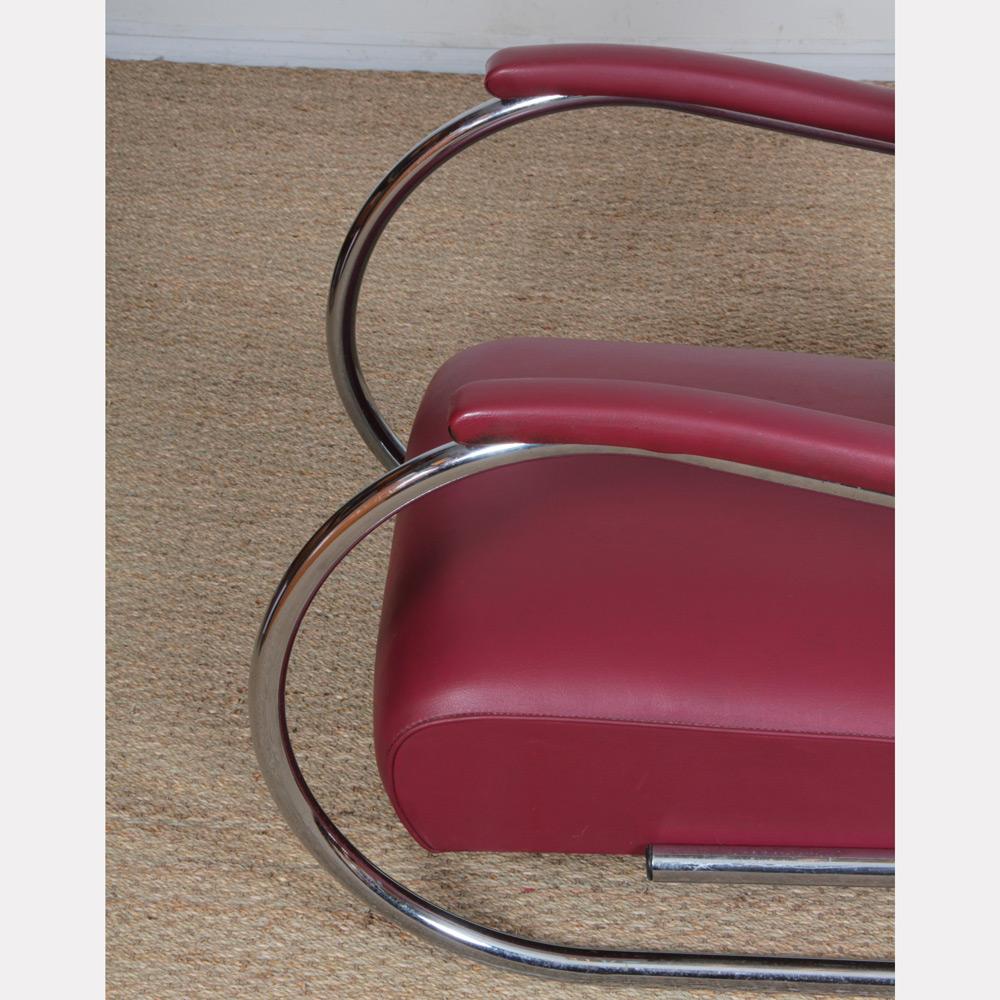 Tubular armchair from the 1960s im Zustand „Gut“ im Angebot in MONTESSON, FR