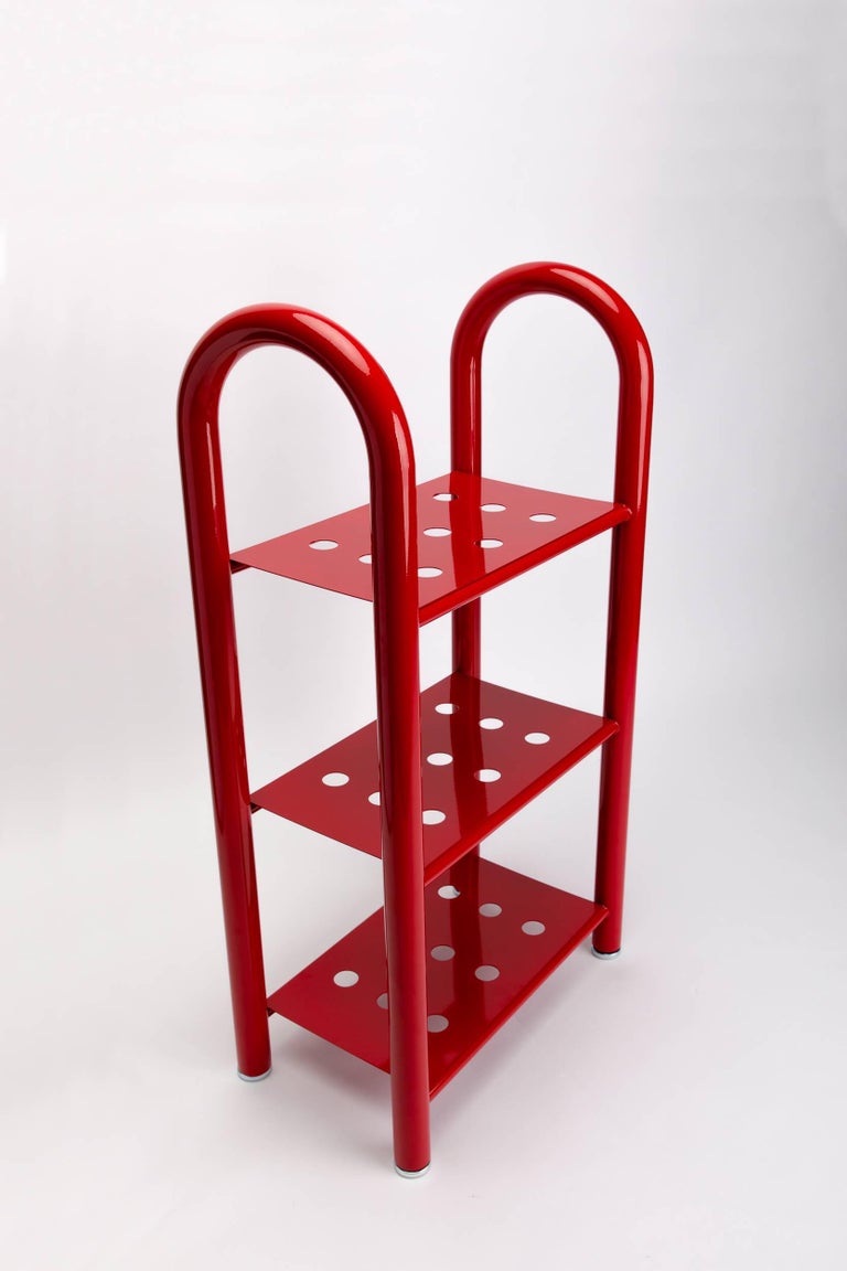 Tubular Bookshelf by Another Human, Small, Modern Sculptural Bookshelf