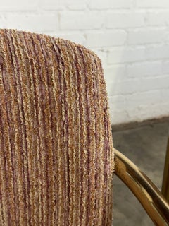 Tubular Brass Chairs by ChromeCraft- Set of Four