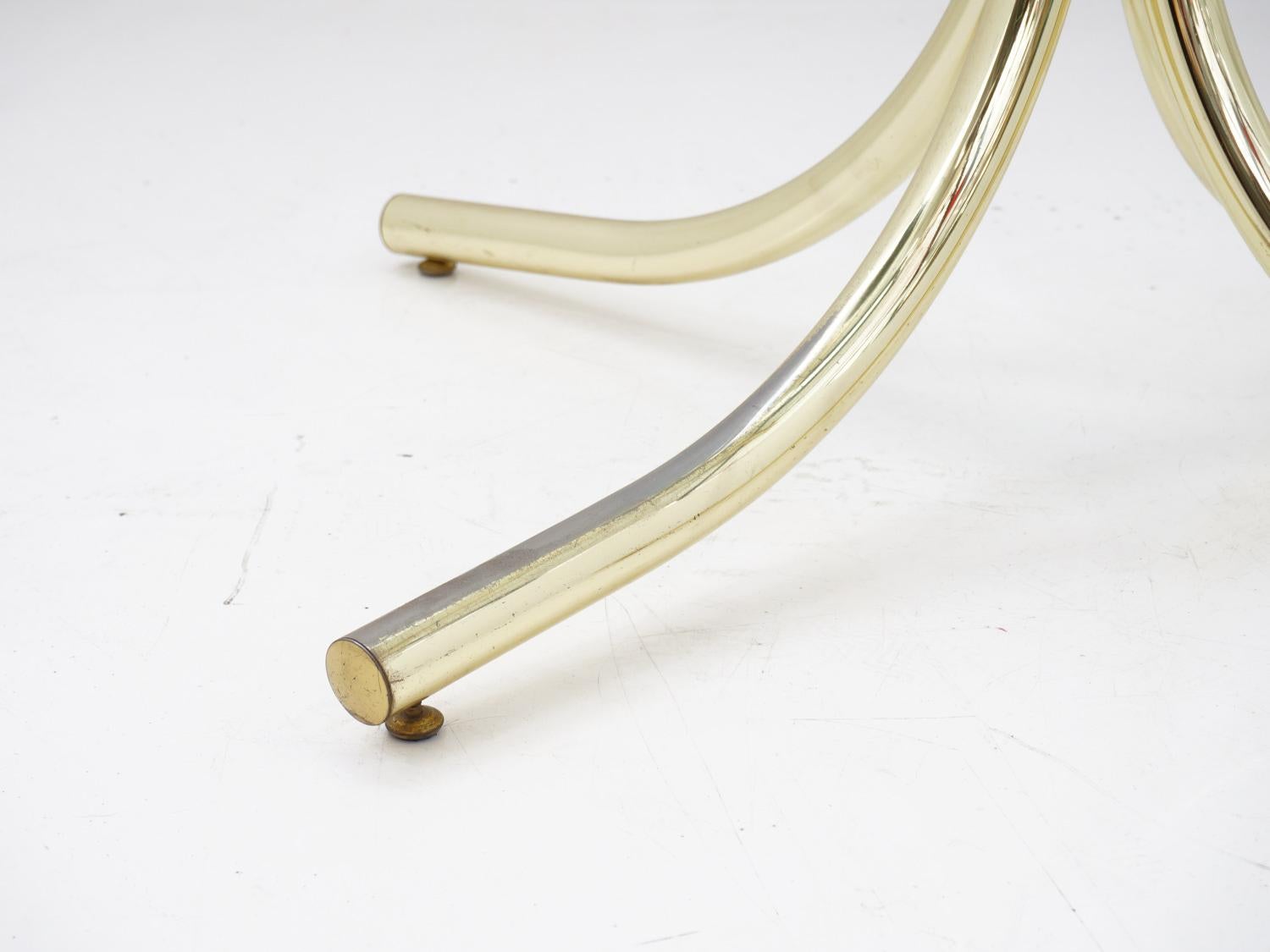 Tubular Brass Dining Table, 1970s 1