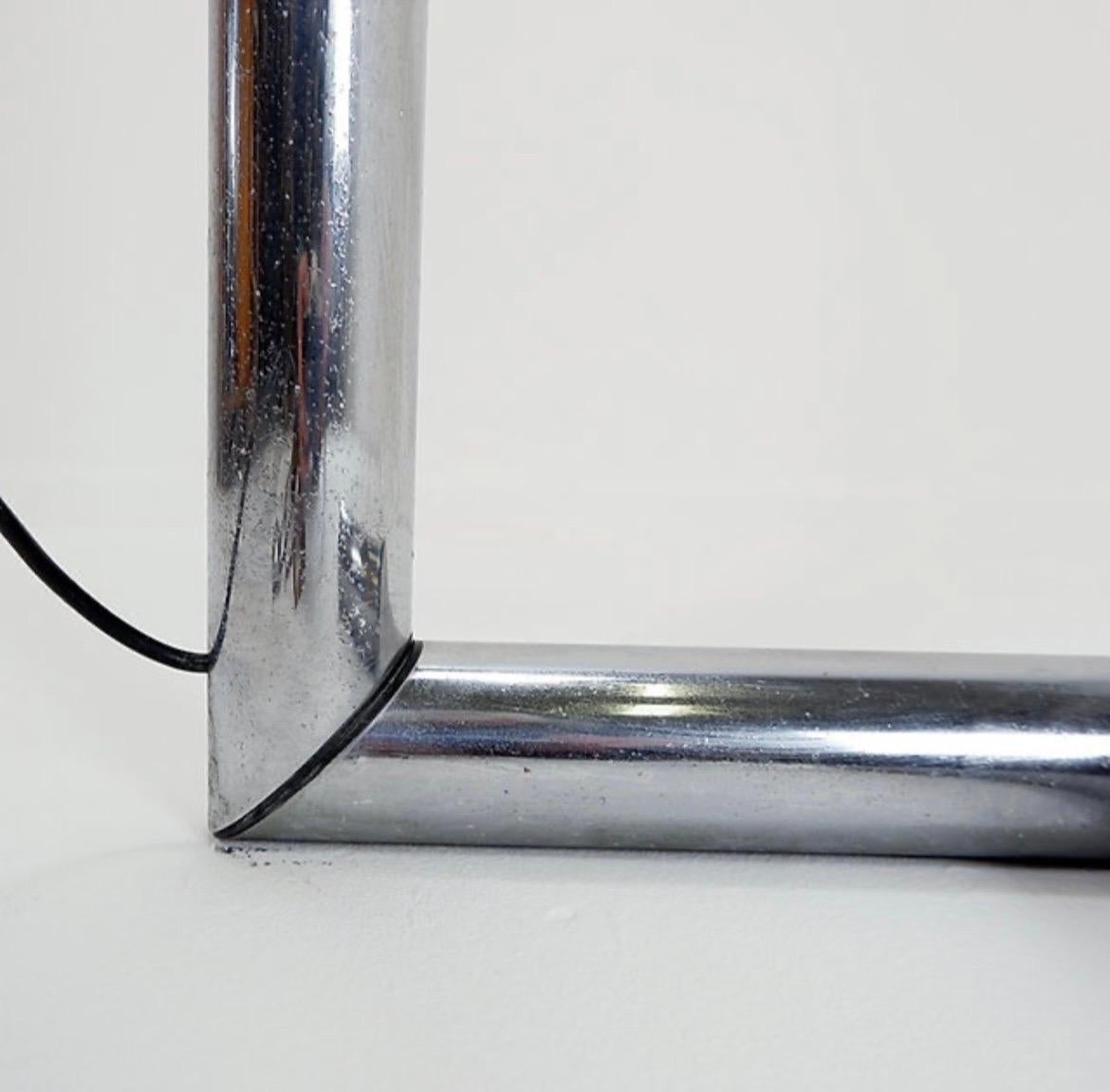 Tubular Chrome articulated Floor Lamp 1