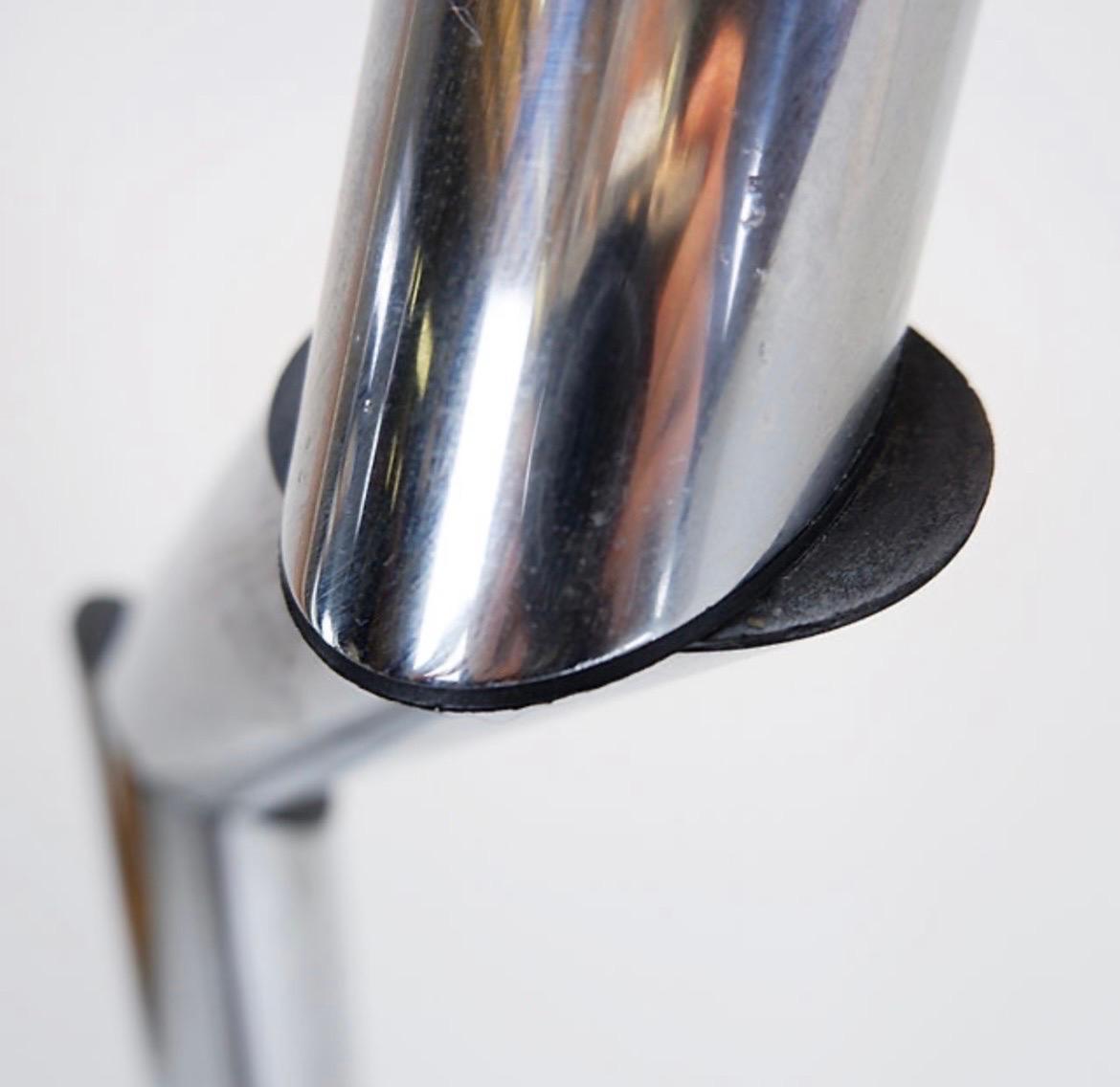Tubular Chrome articulated Floor Lamp 2