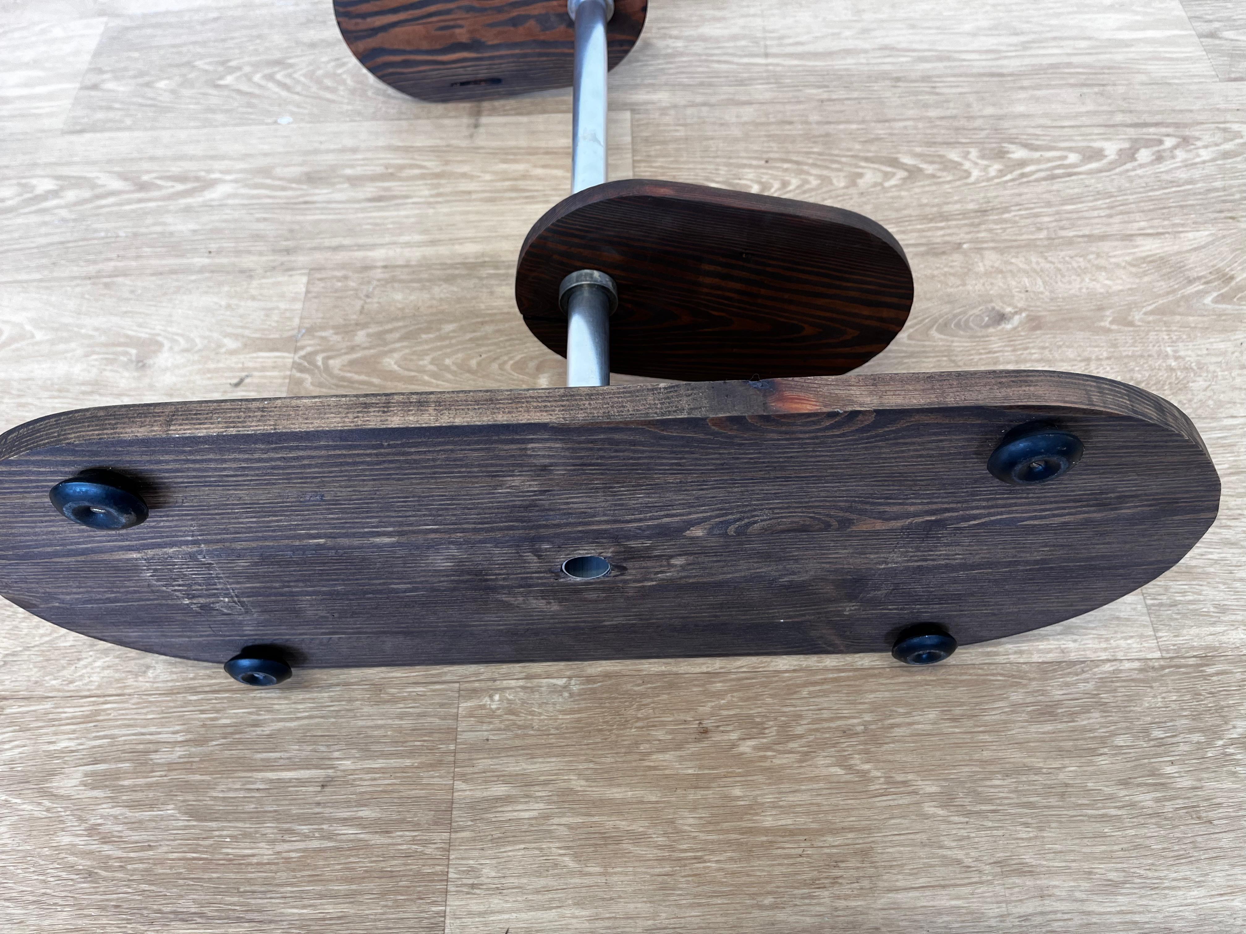 Jardinera tubular cromada Bauhaus - Años 40 mediados del siglo XX en venta