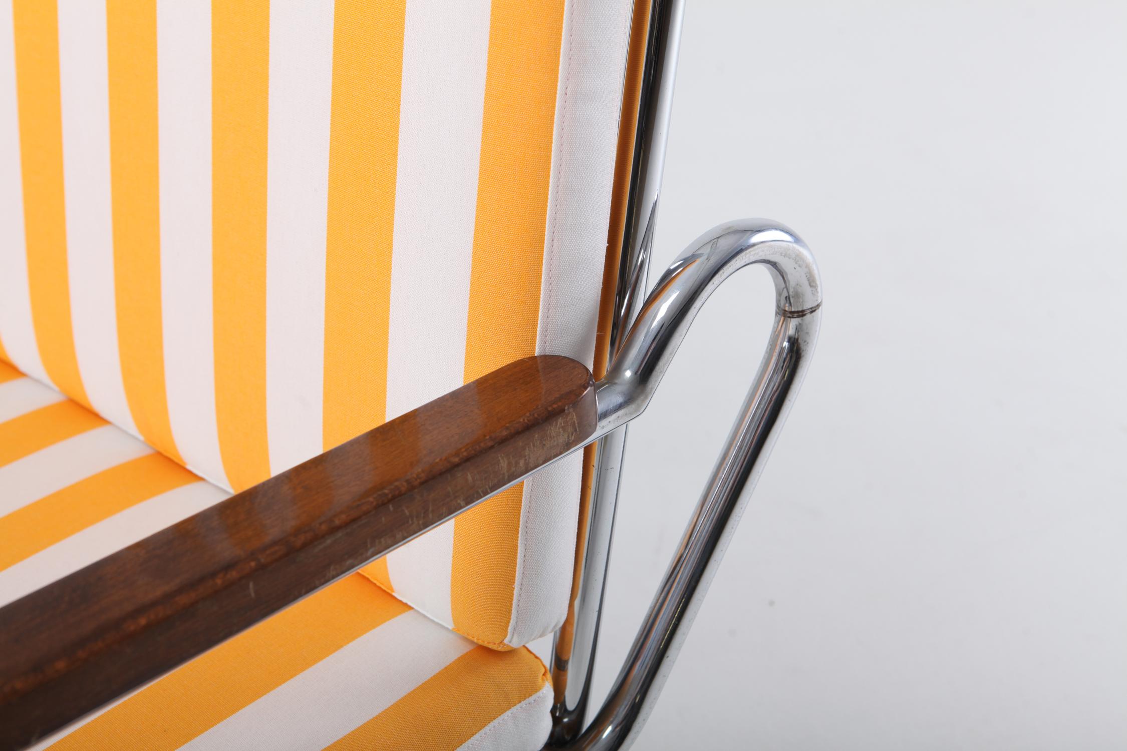 Tubular Chrome Lounge Chair, 1950s, Italy 4