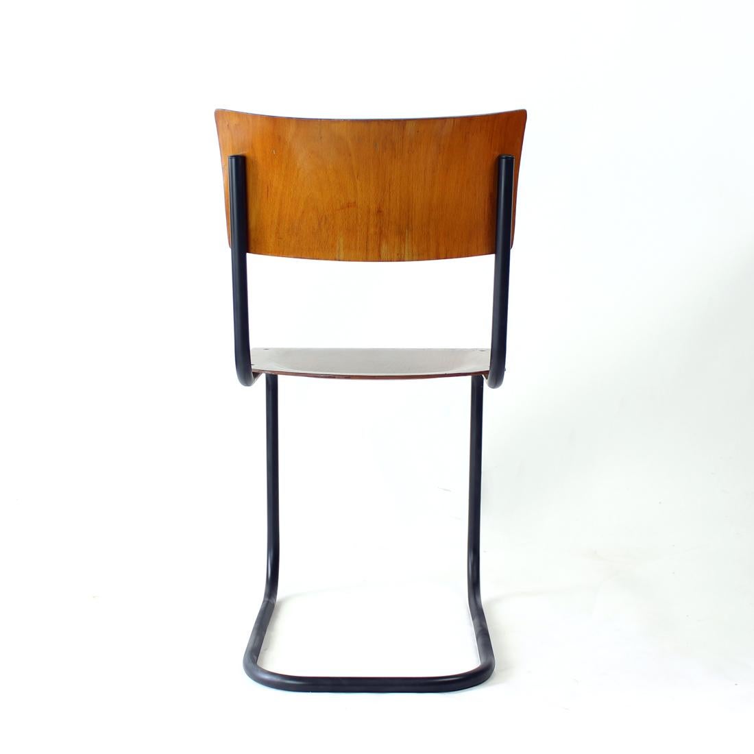 Tubular Desk Chair By Kovona, 1950s For Sale 3
