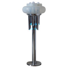 Tubular Floor Lamp, attr. to Carlo Nason, Italy Mid-20th Century