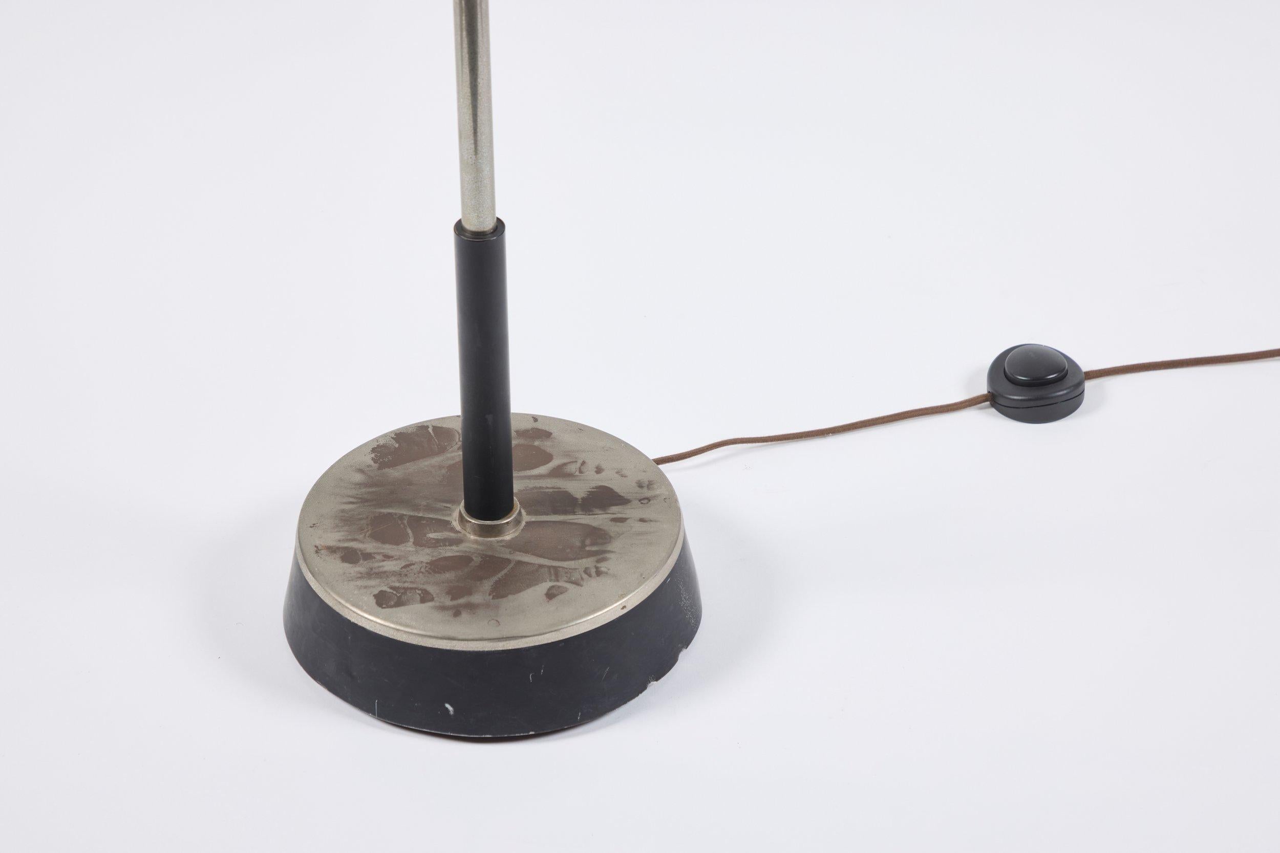 Italian Tubular Floor Lamp by Oscar Torlasco For Sale