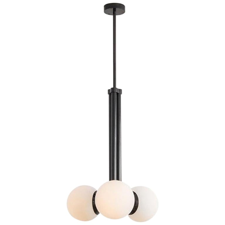 Lámpara Colgante Tubular MD Negra de Schwung