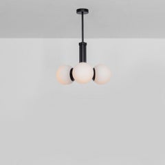 Tubular SM Black Pendant Light 3 by Schwung