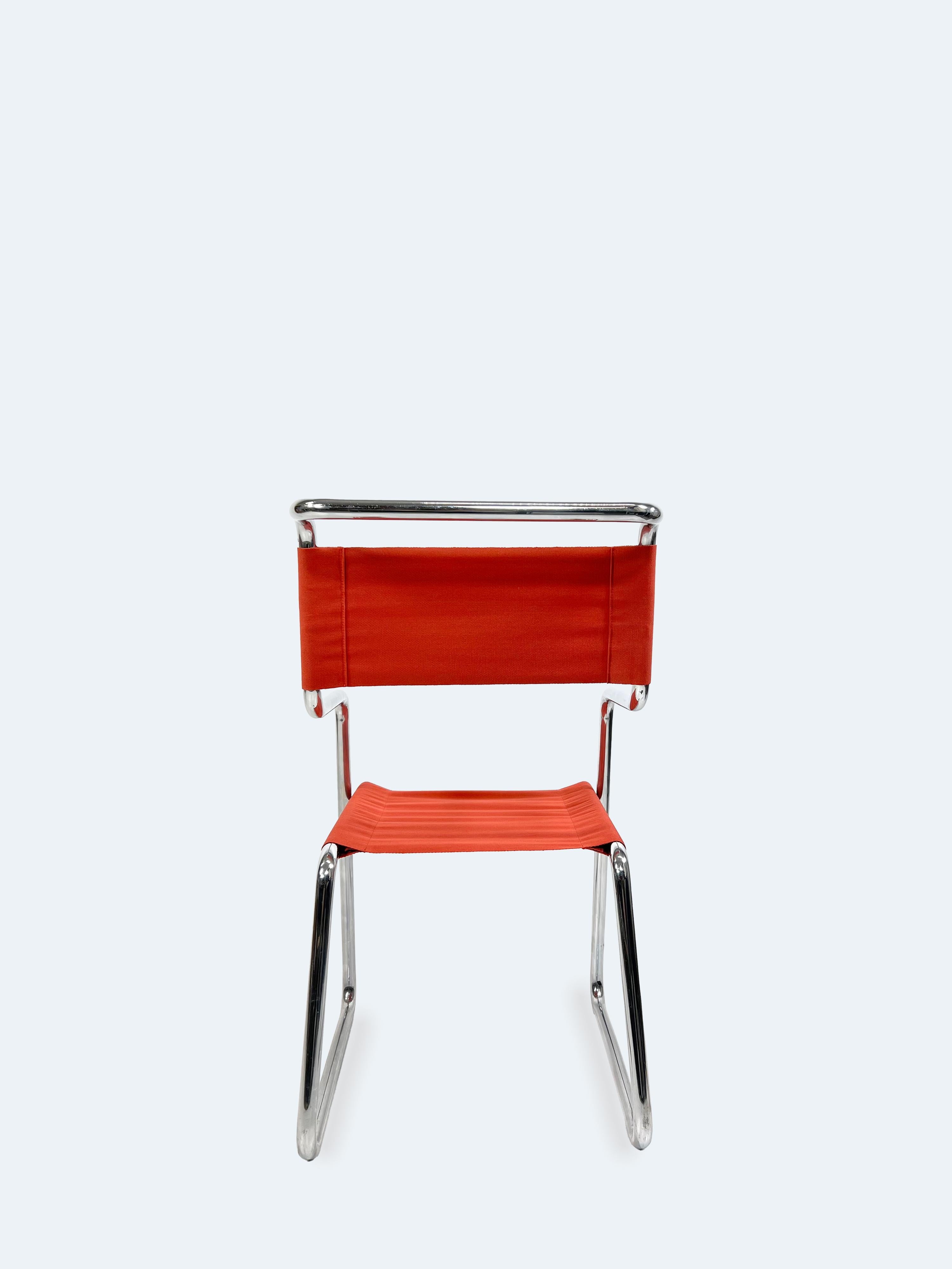 Czech Tubular Steel Armchair by Karel Ort for Hynek Gottwald, 1930s For Sale
