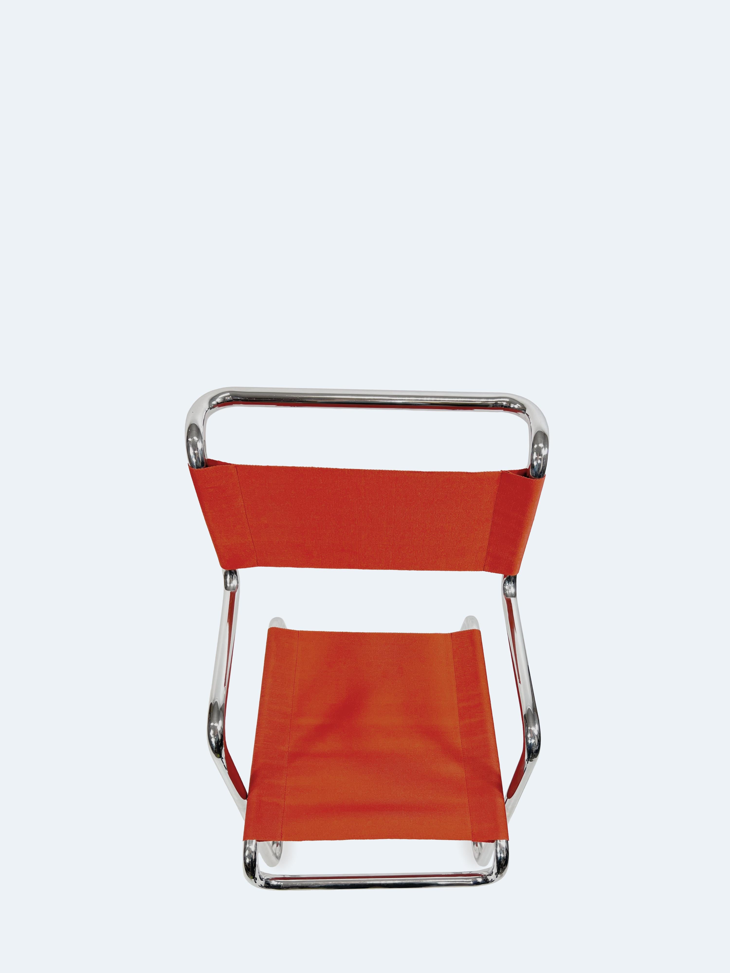 Tubular Steel Armchair by Karel Ort for Hynek Gottwald, 1930s In Good Condition For Sale In Reichenschwand, DE