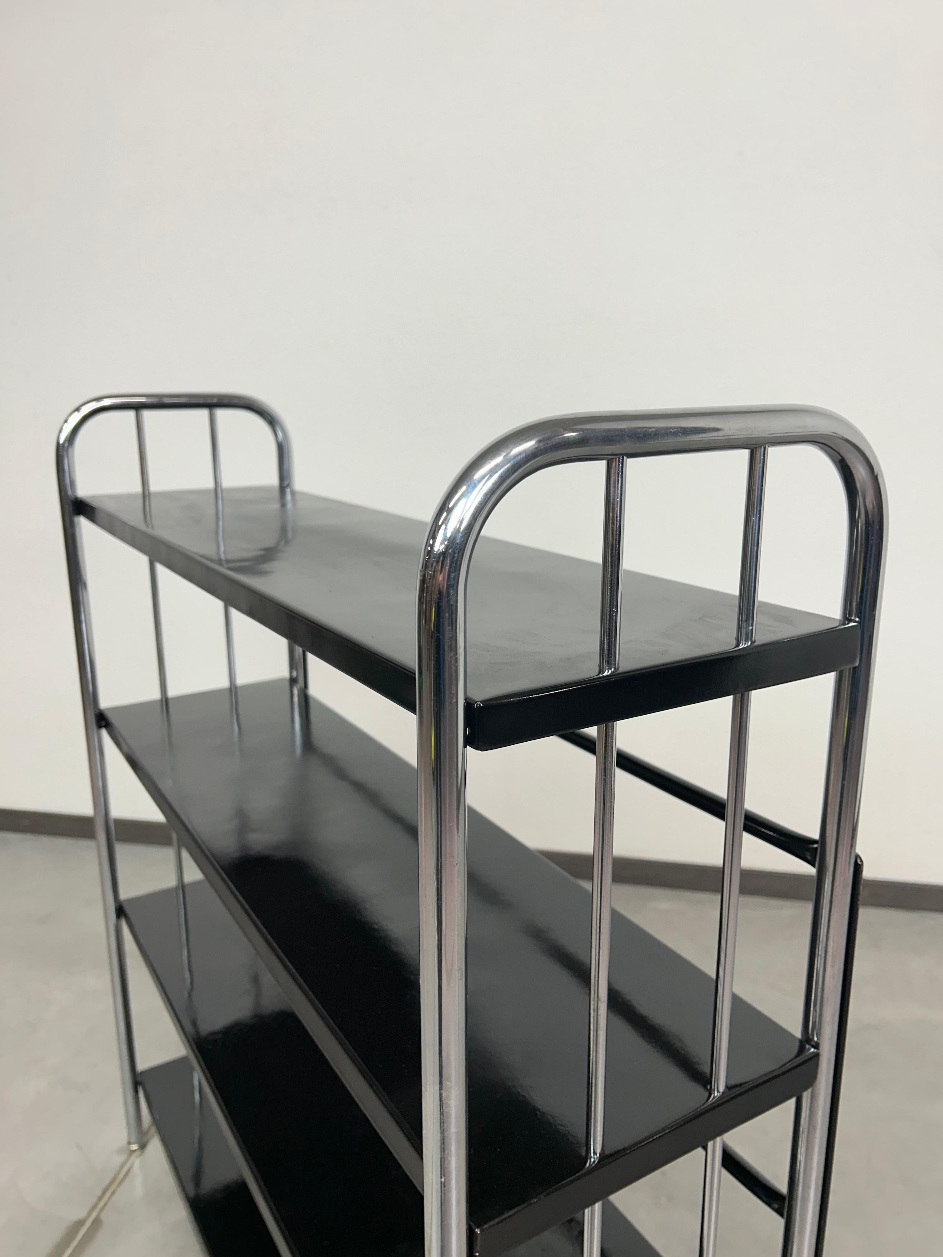 Tubular steel bauhaus etagere For Sale 1