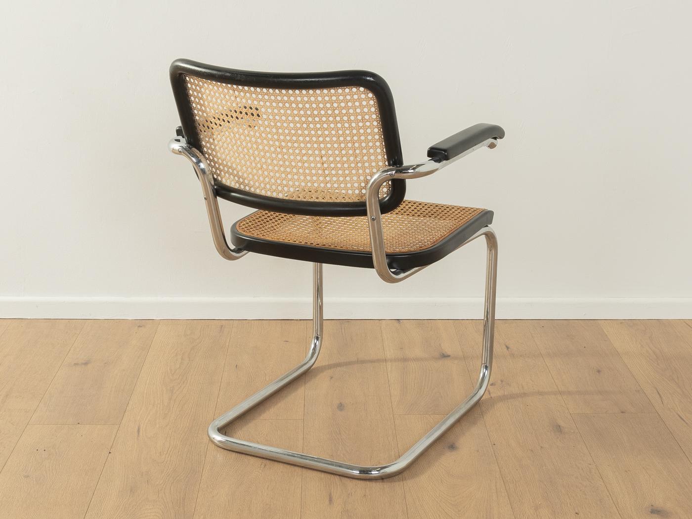 Bauhaus Tubular steel chair S 64, Marcel Breuer for Thonet For Sale