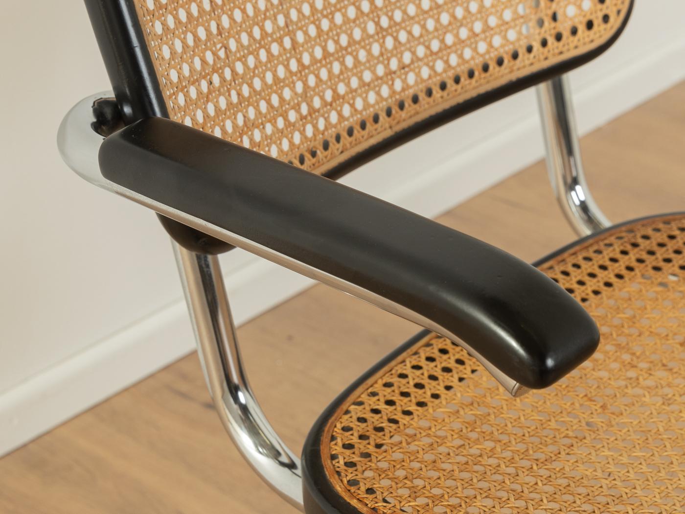 Mid-20th Century Tubular steel chair S 64, Marcel Breuer for Thonet For Sale