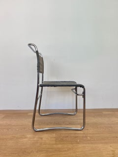 Tubular Steel Chrome Bauhaus Chair by Hynek Gottwald - 1930 (Eisengarn)