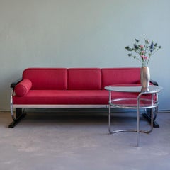 Tubular Steel Daybed / Couch by Hynek Gottwald – Czechoslovakia, 1930s