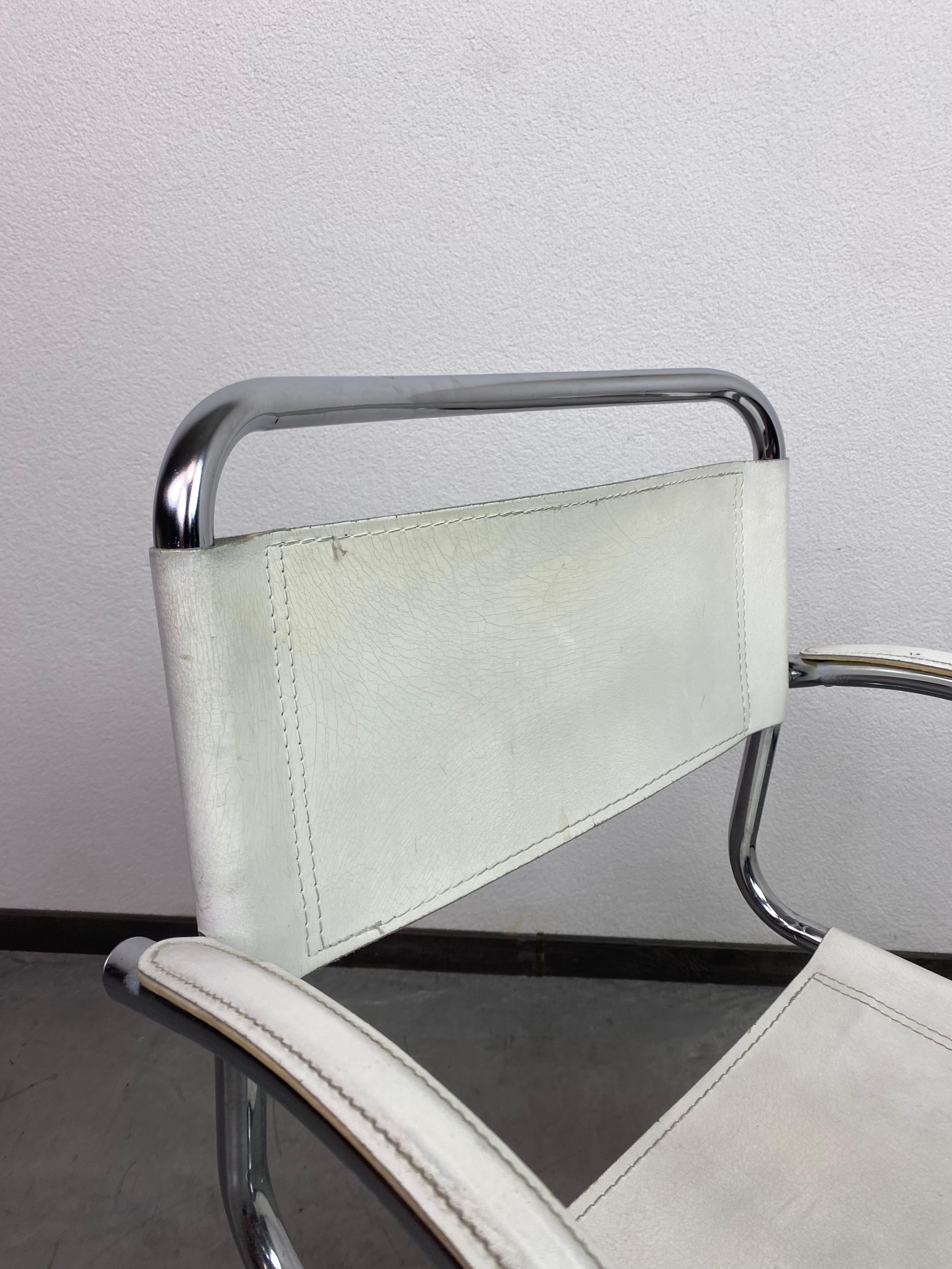 Tubular steel dining chairs For Sale 3