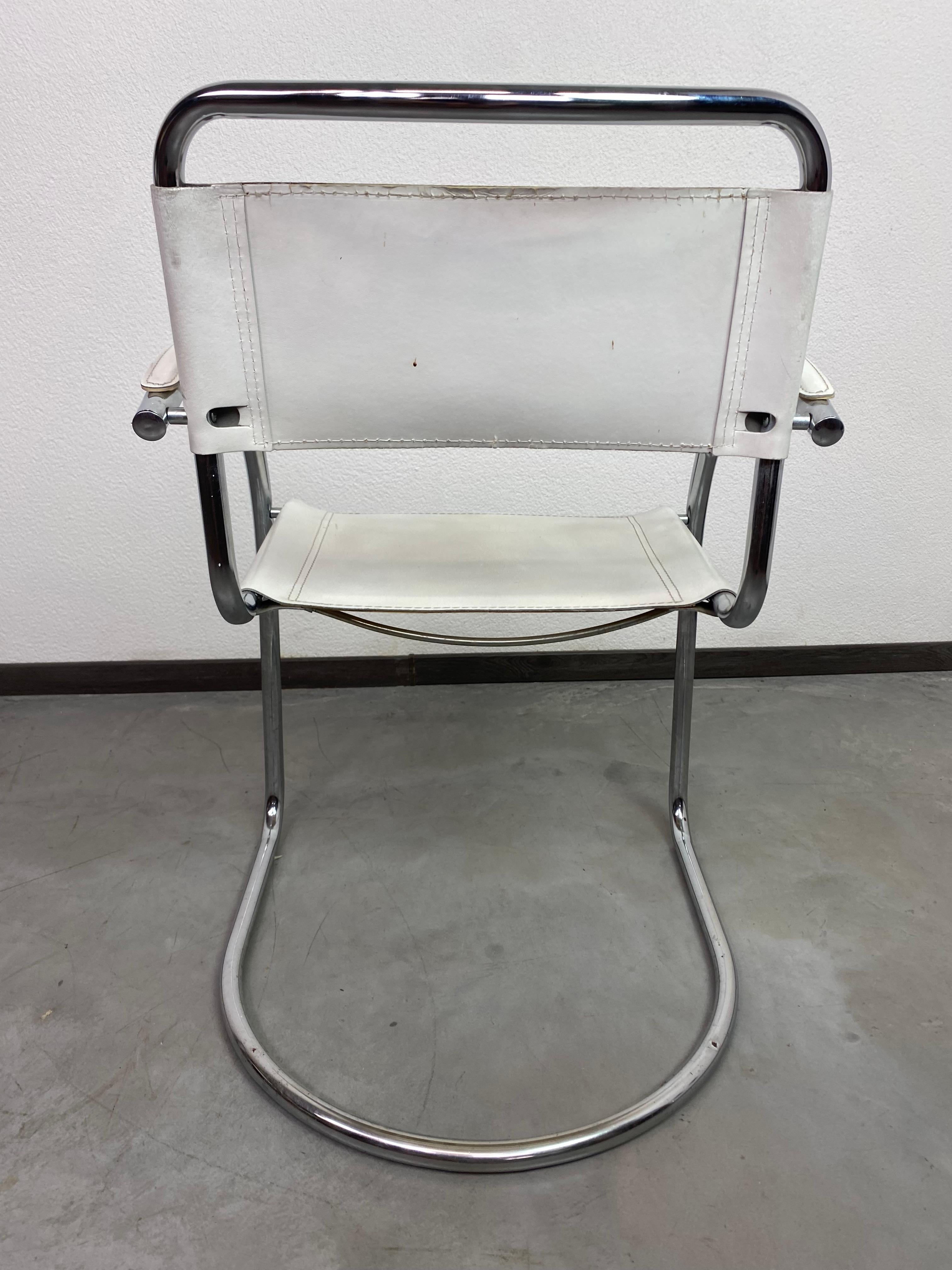 Steel Tubular steel dining chairs For Sale