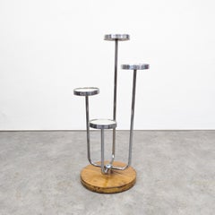 Tubular steel flower stand H 54 by Jindřich Halabala