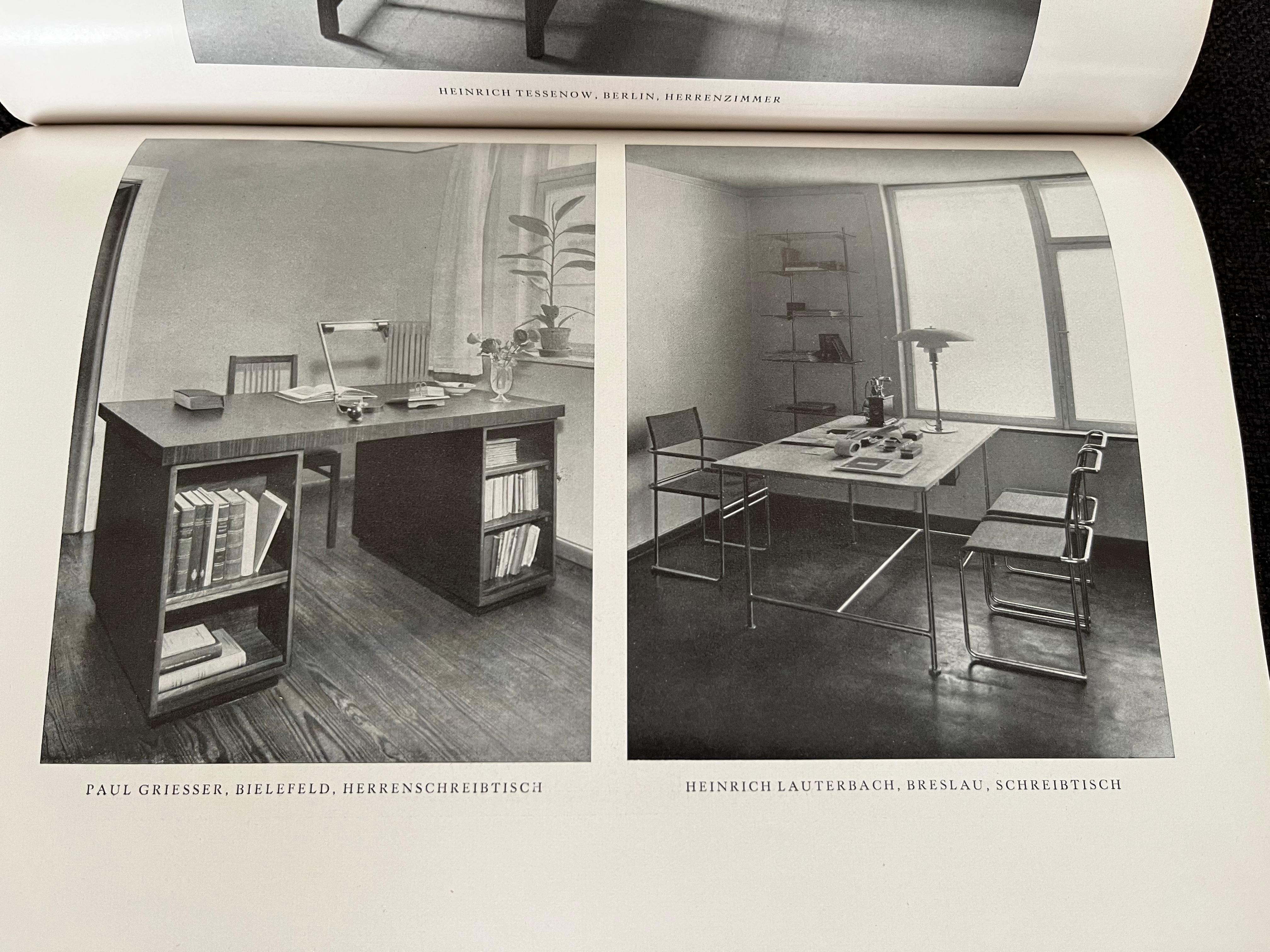 Tubular Steel Furniture Book / Bauhaus Interior - Die Schöne Wohnung, 1930s For Sale 1