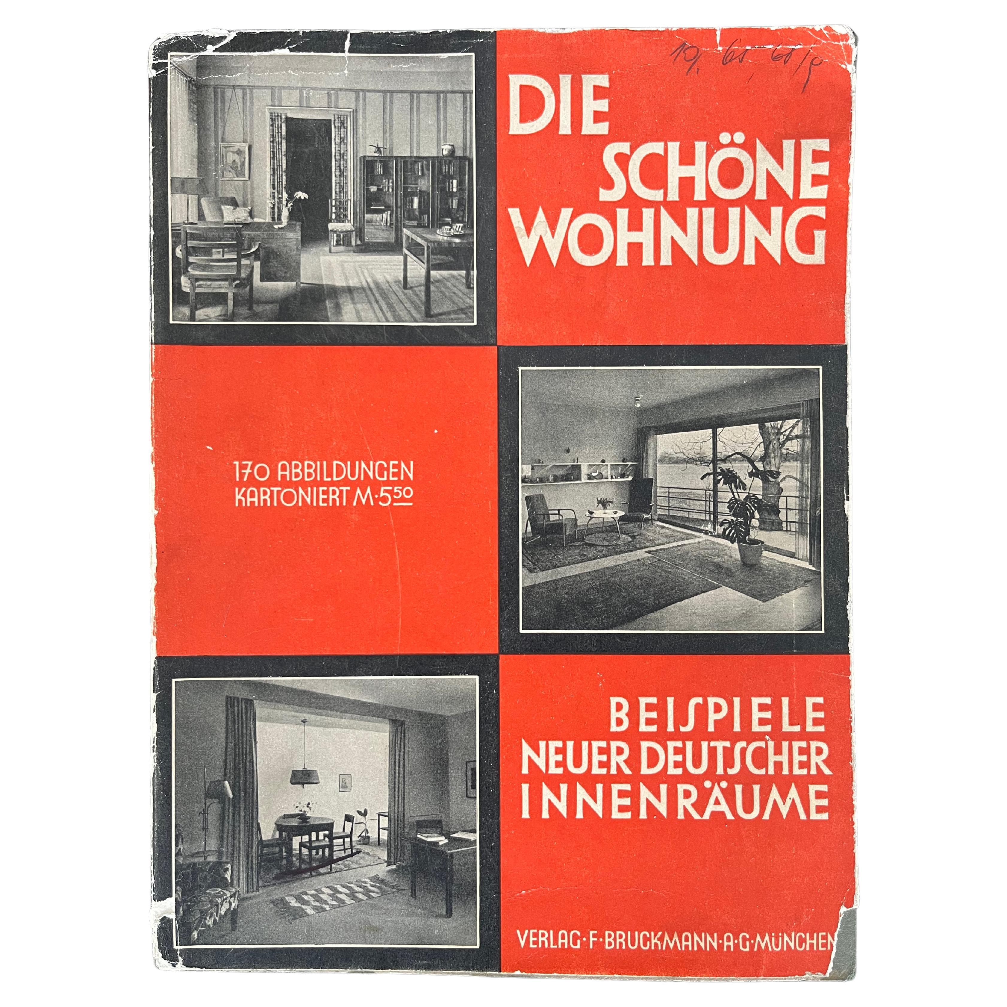 Stahlrohrmöbel Buch / Bauhaus Interieur - Die Schöne Wohnung, 1930er Jahre