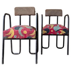 Tubular Steel Modernist Chairs
