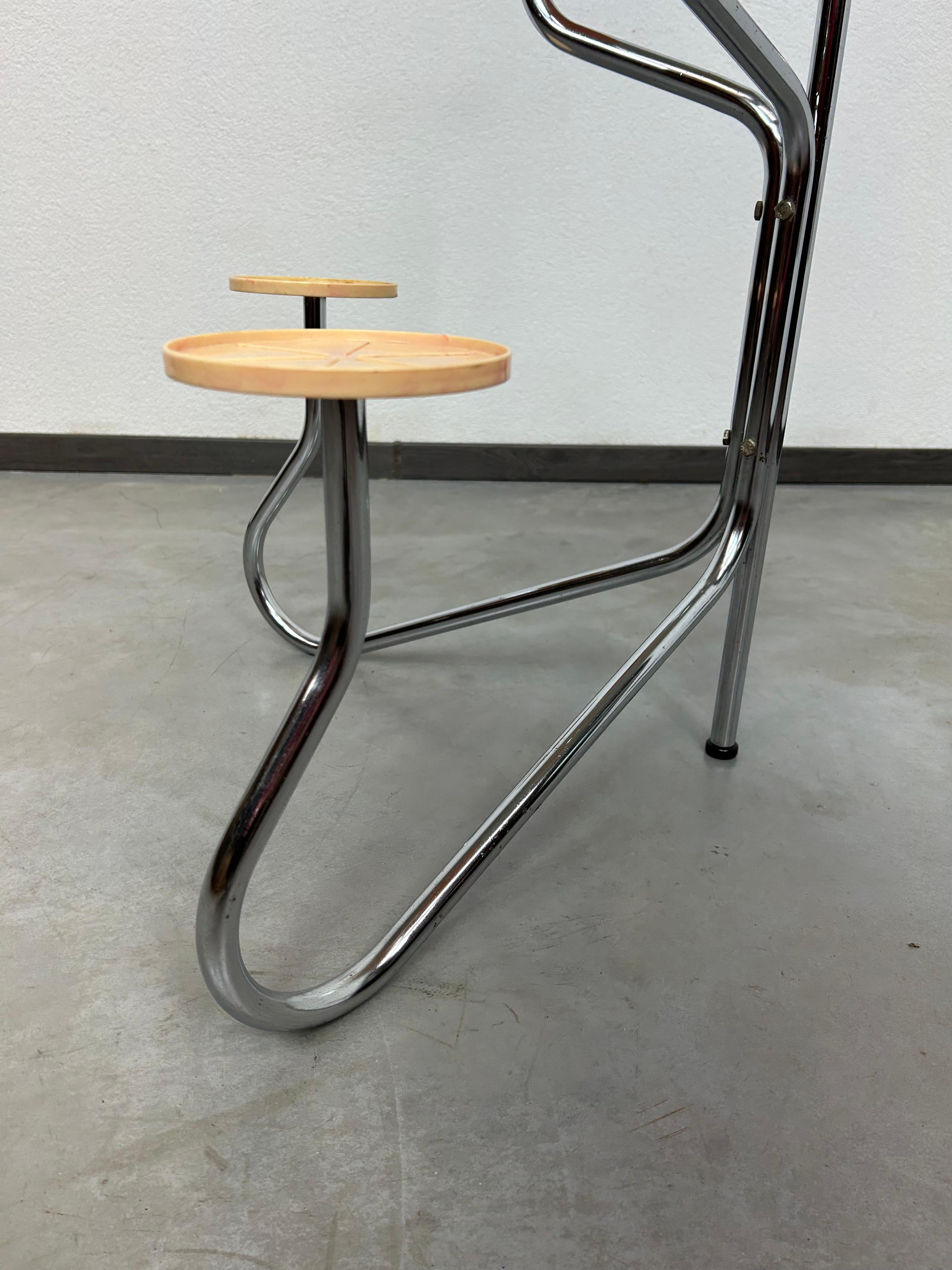 Late 20th Century Tubular steel plant stand For Sale