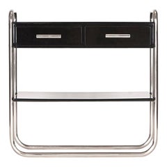 Tubular Steel Sideboard by J. Halabala Model H - 14, 1930s
