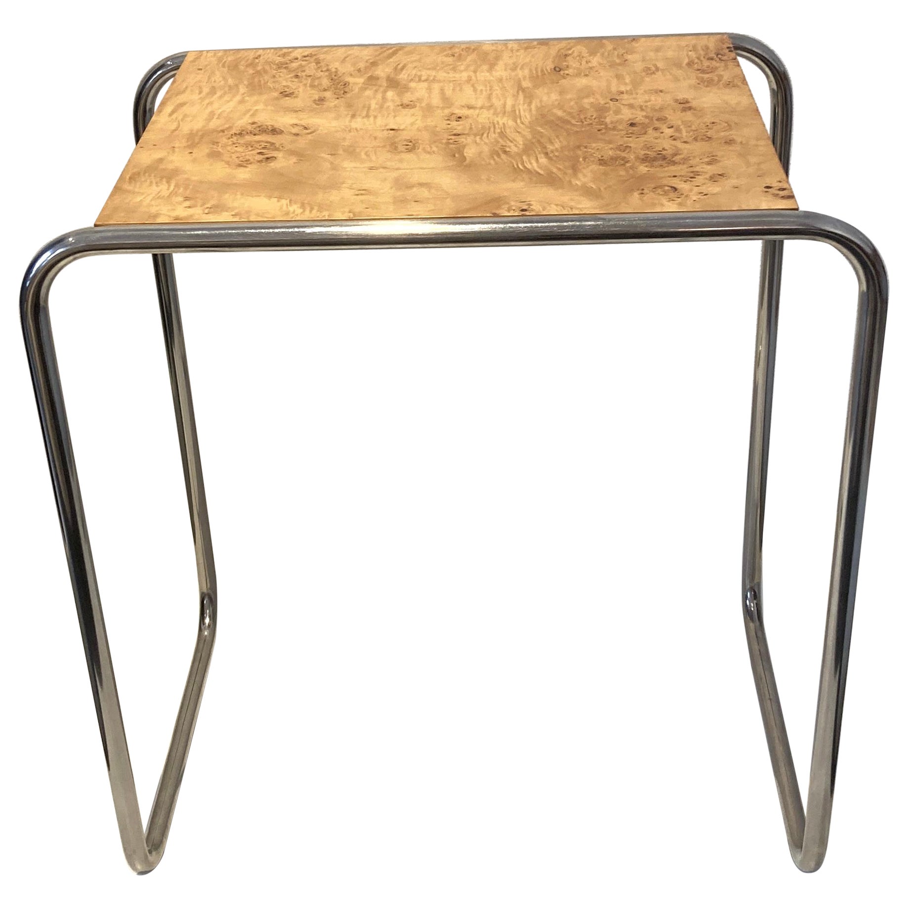 Table en acier tubulaire B 9 de Marcel Breuer, années 1930