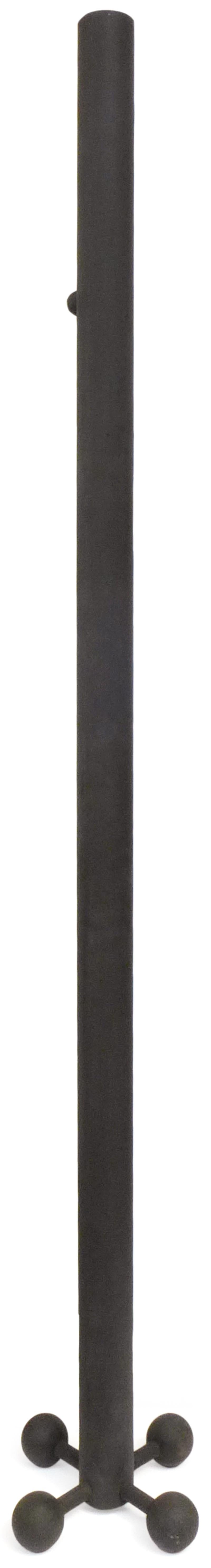 Modern Tubular Steel Torchiere Floor Lamp For Sale