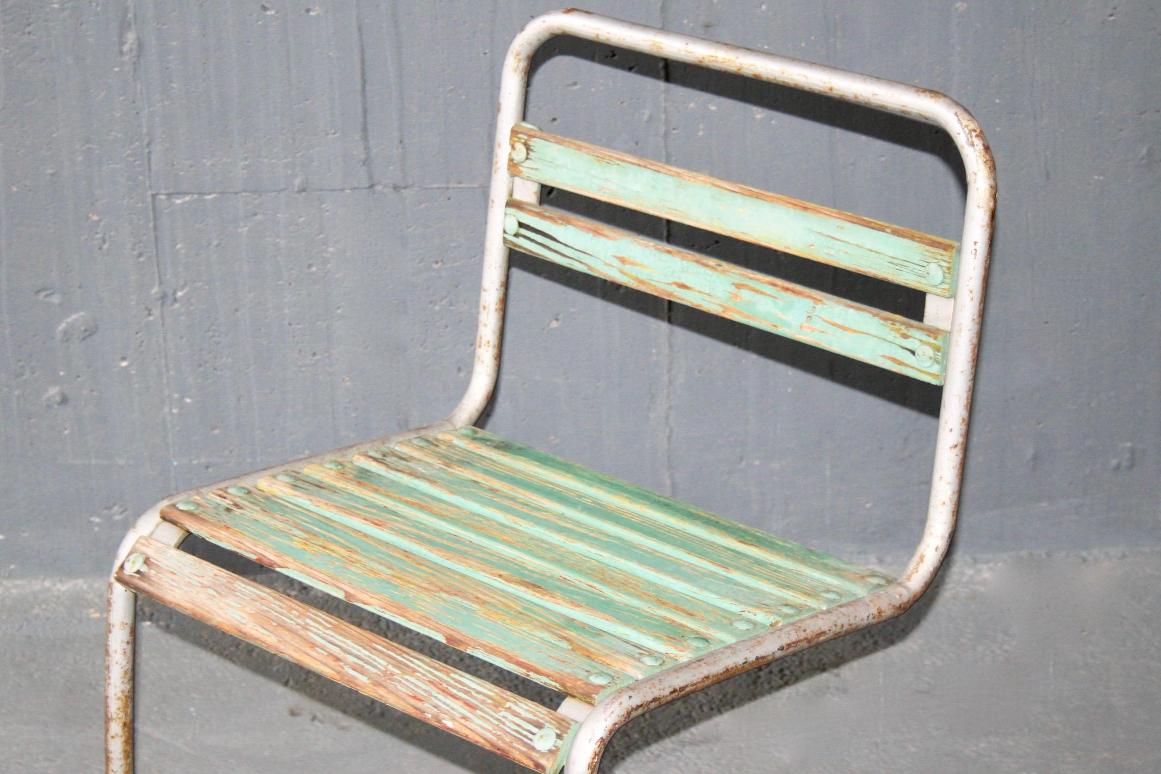 Mid-20th Century Tubular Swiss Chair
