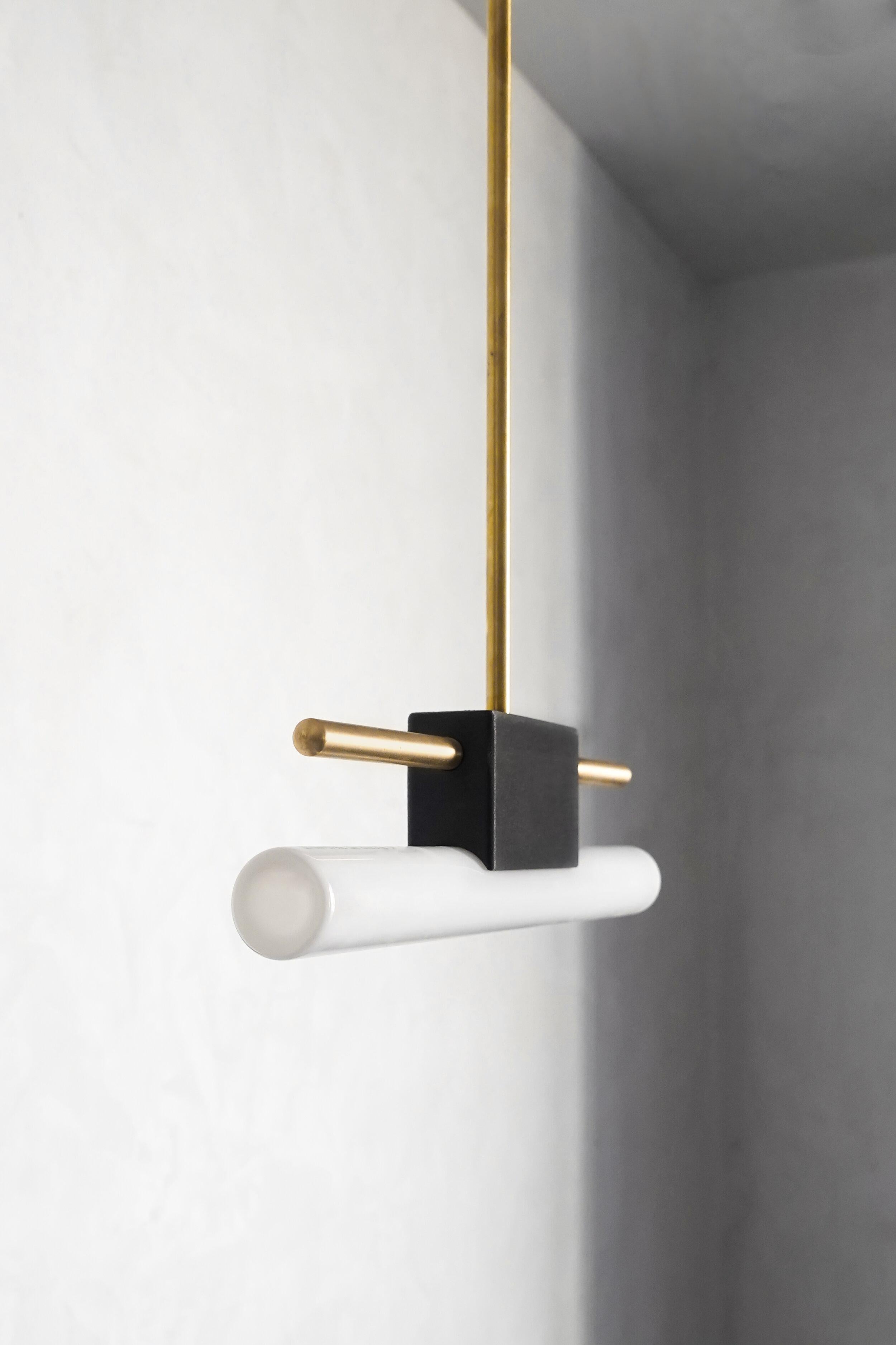 Spanish Tubus Simple Pendant by Contain For Sale