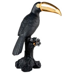 Sculpture noire Tucano