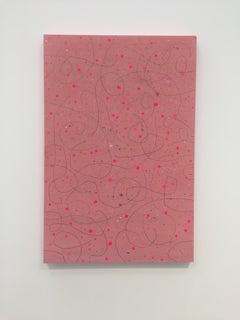 Tucker Nichols, Untitled (MO18320), 2018, Enamel on panel, 36 x 24 inches