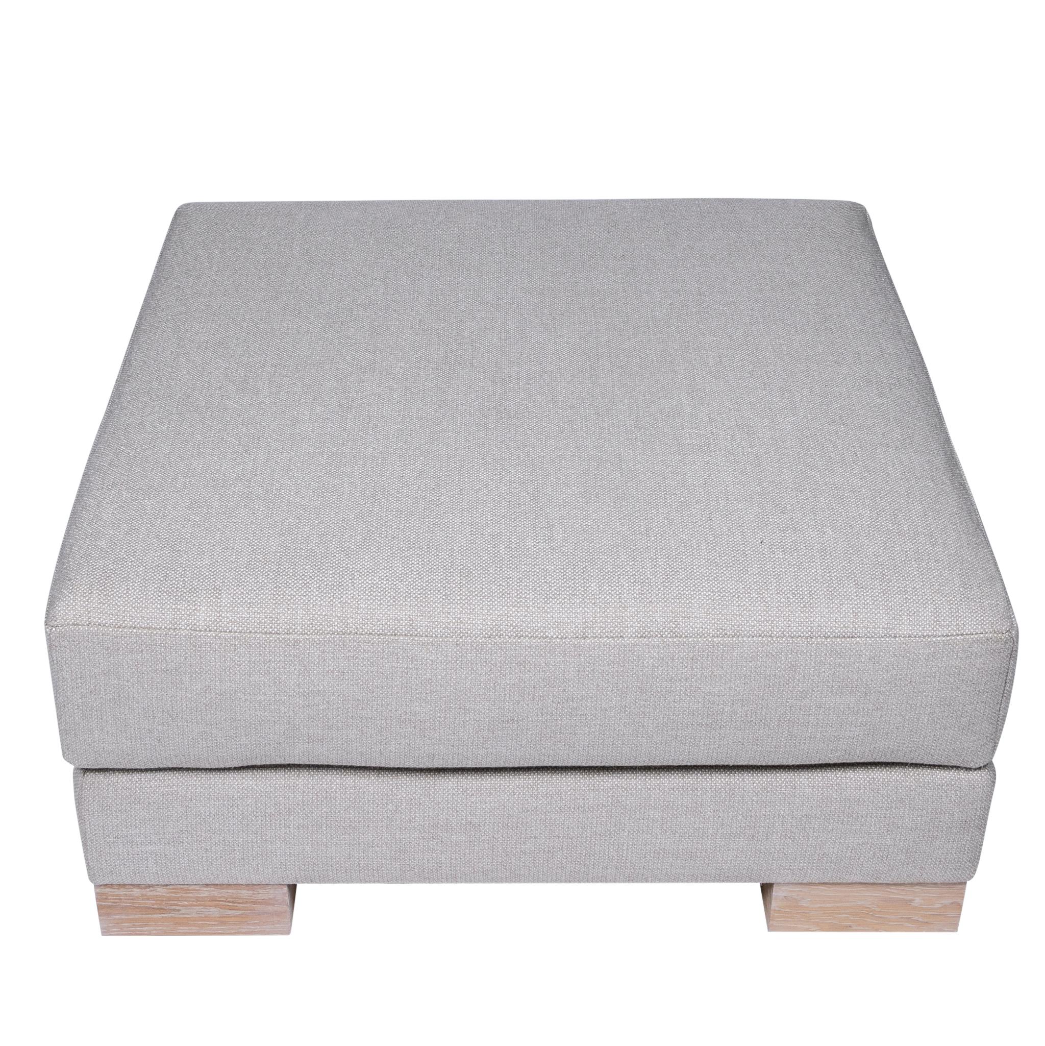 The Tucker Ottoman combines comfort and style to create a cohesive and inviting space, especially when paired with the Alexandra Sofa. Designed with versatility in mind, this ottoman seamlessly transforms a sofa into a chaise lounge, making it easy
