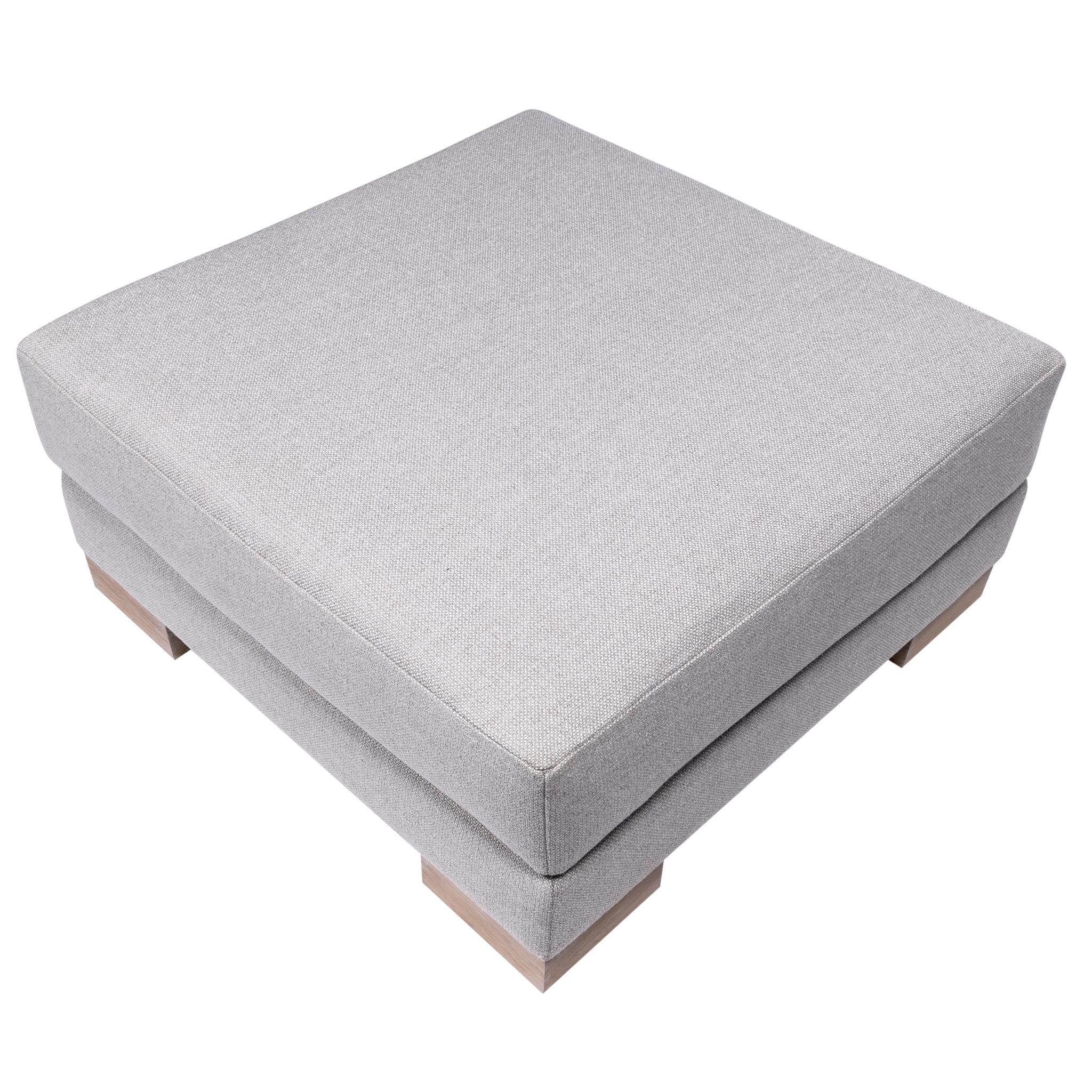 Tucker Ottoman In New Condition For Sale In Carmel, CA