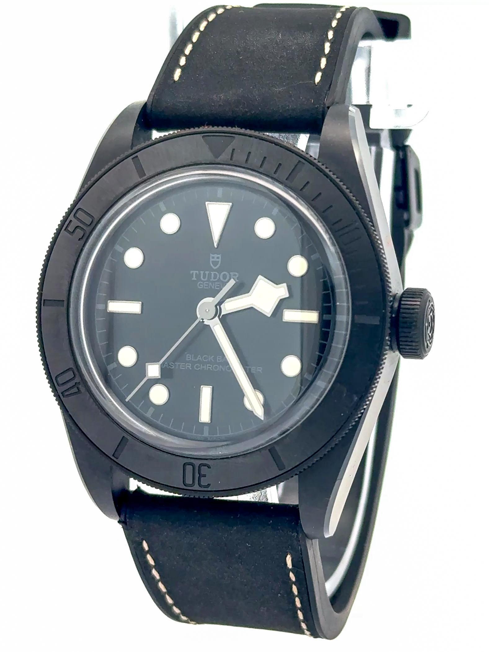 Tudor 2025 Black Bay 79210CNU Schwarz Keramik 41mm Uhr w / FULL SET im Angebot 1